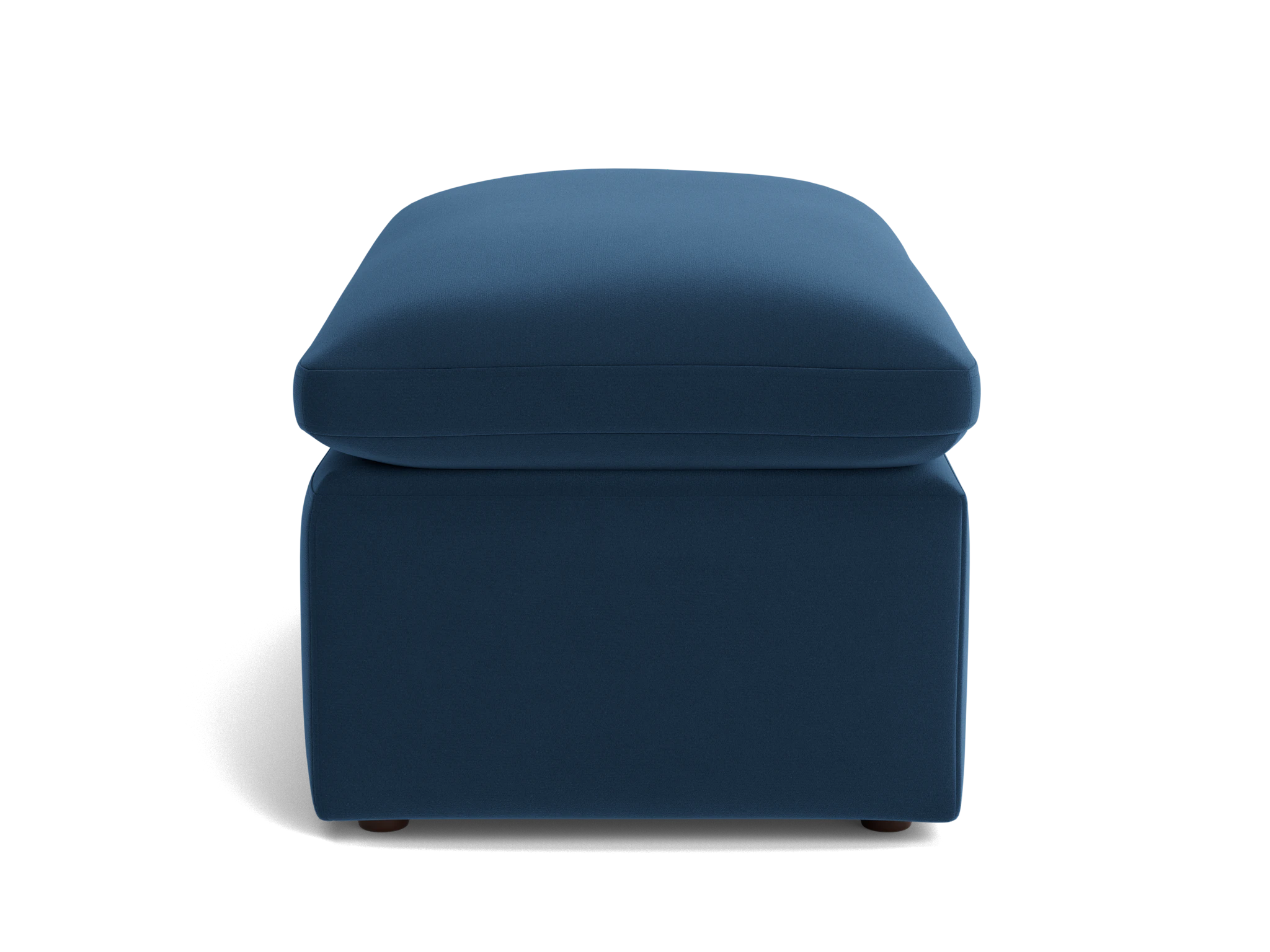 bryant half ottoman royale cobalt