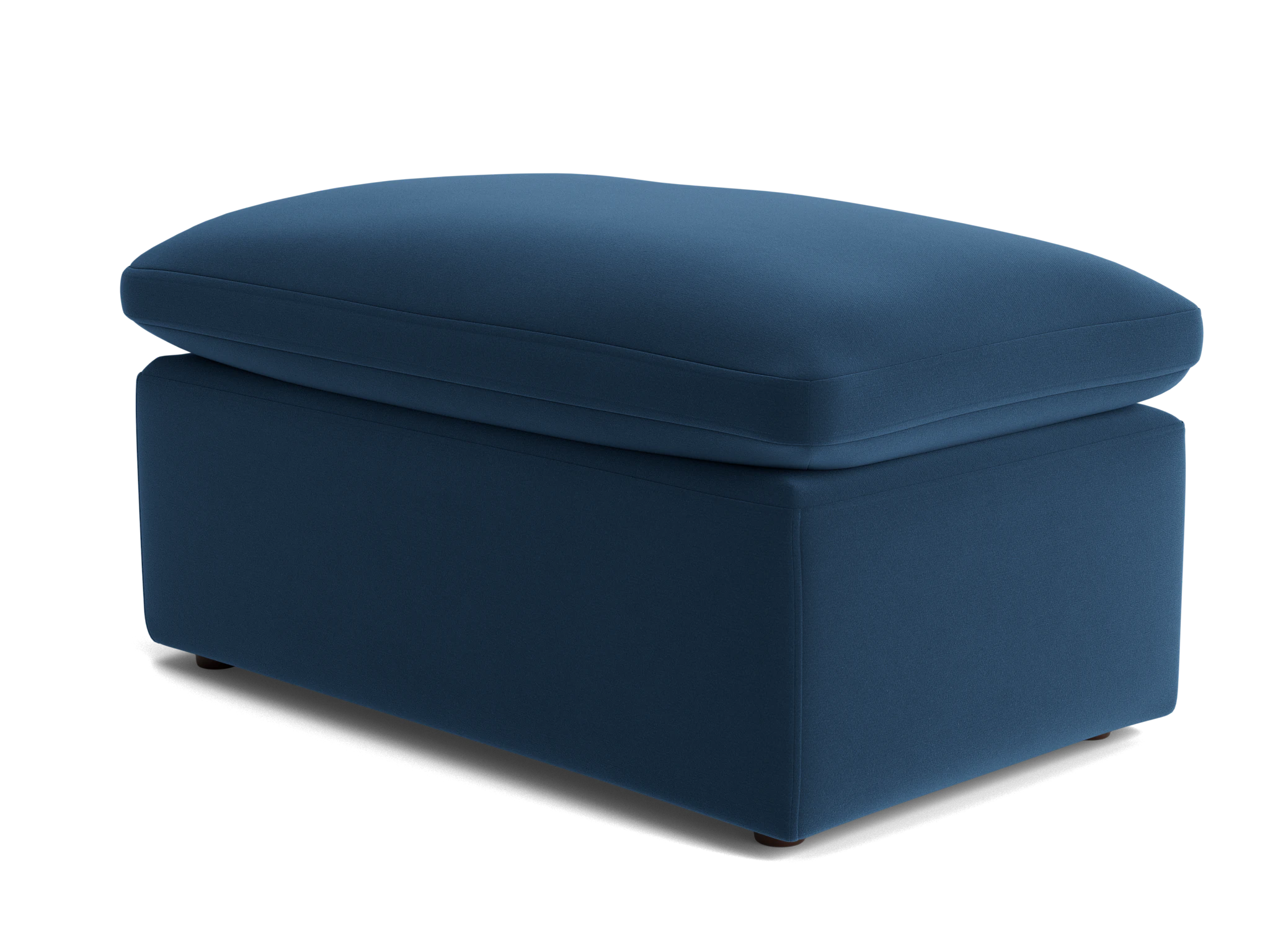 bryant half ottoman royale cobalt