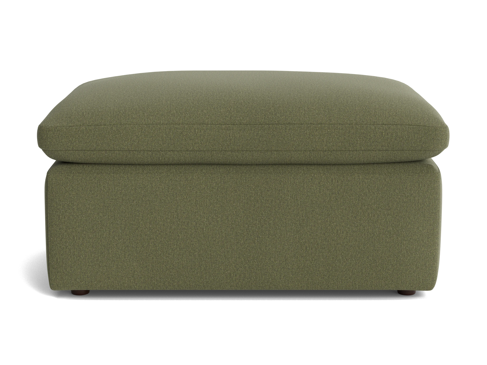 bryant half ottoman faithful olive