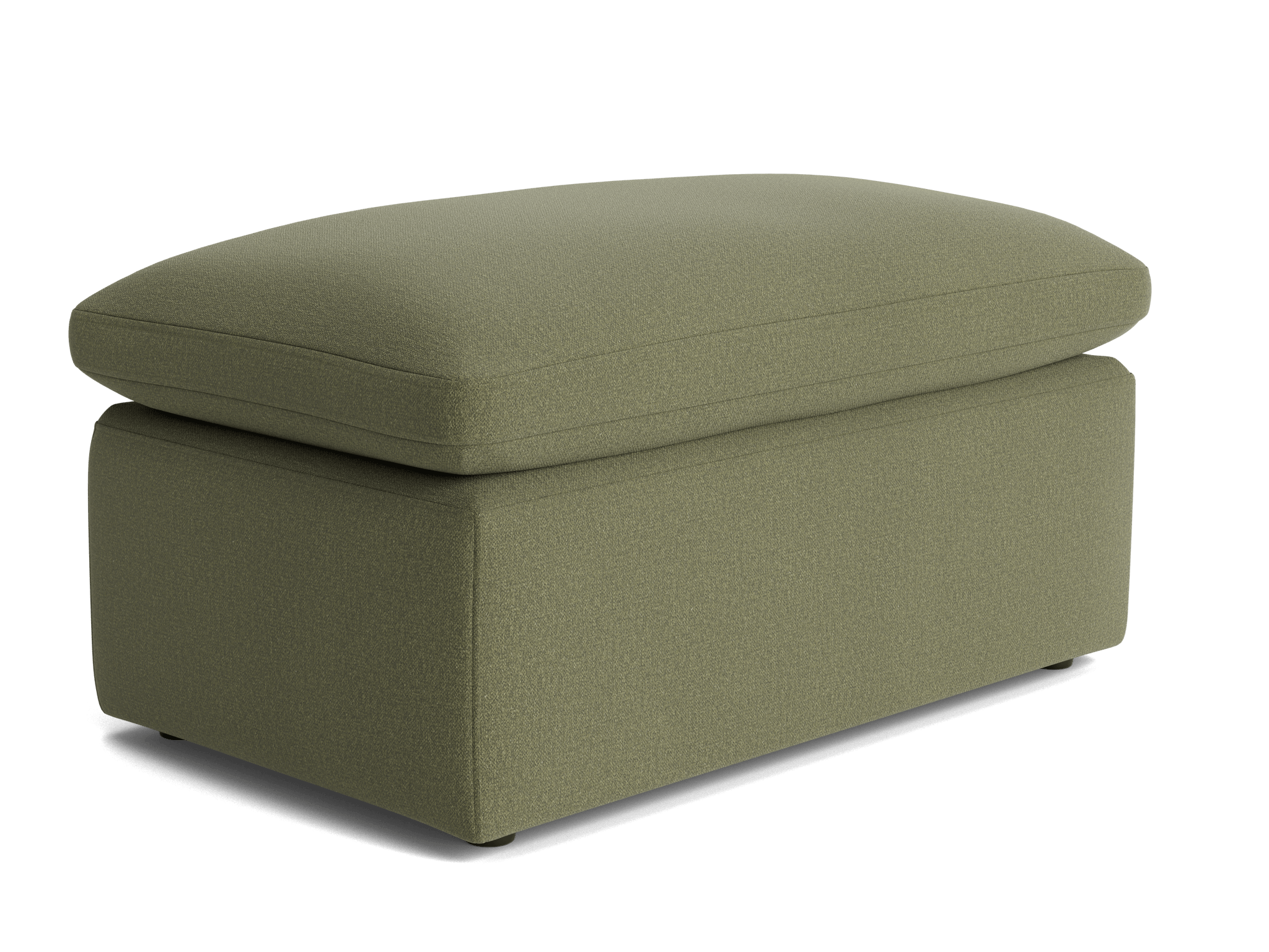 bryant half ottoman faithful olive