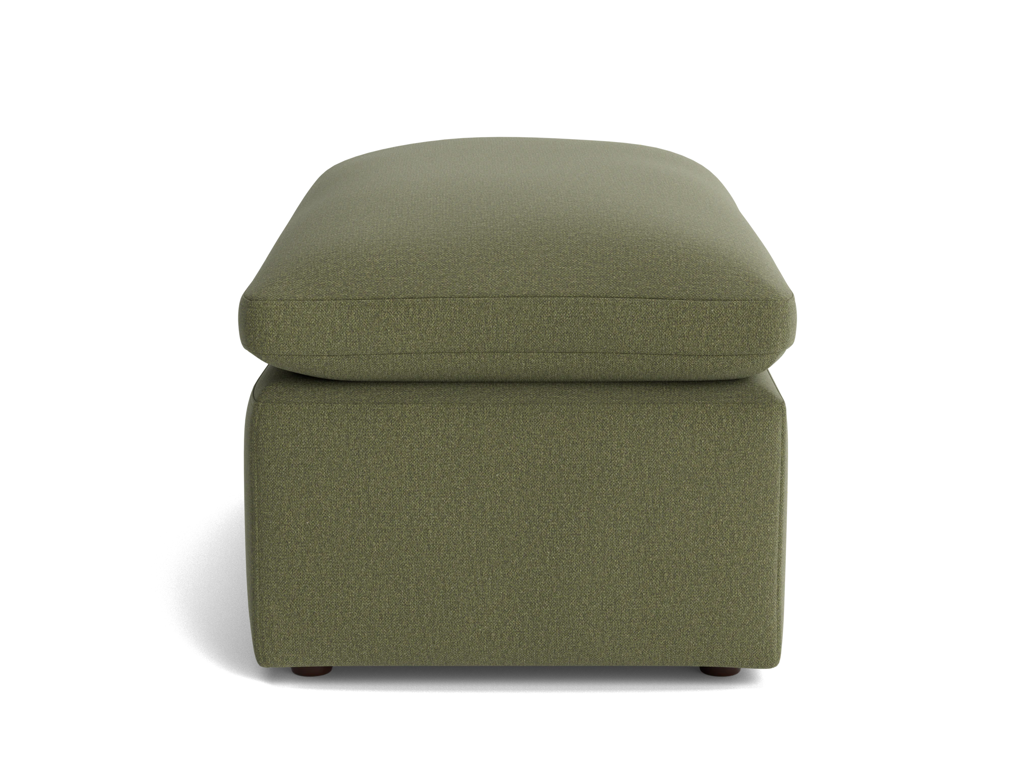 bryant half ottoman faithful olive