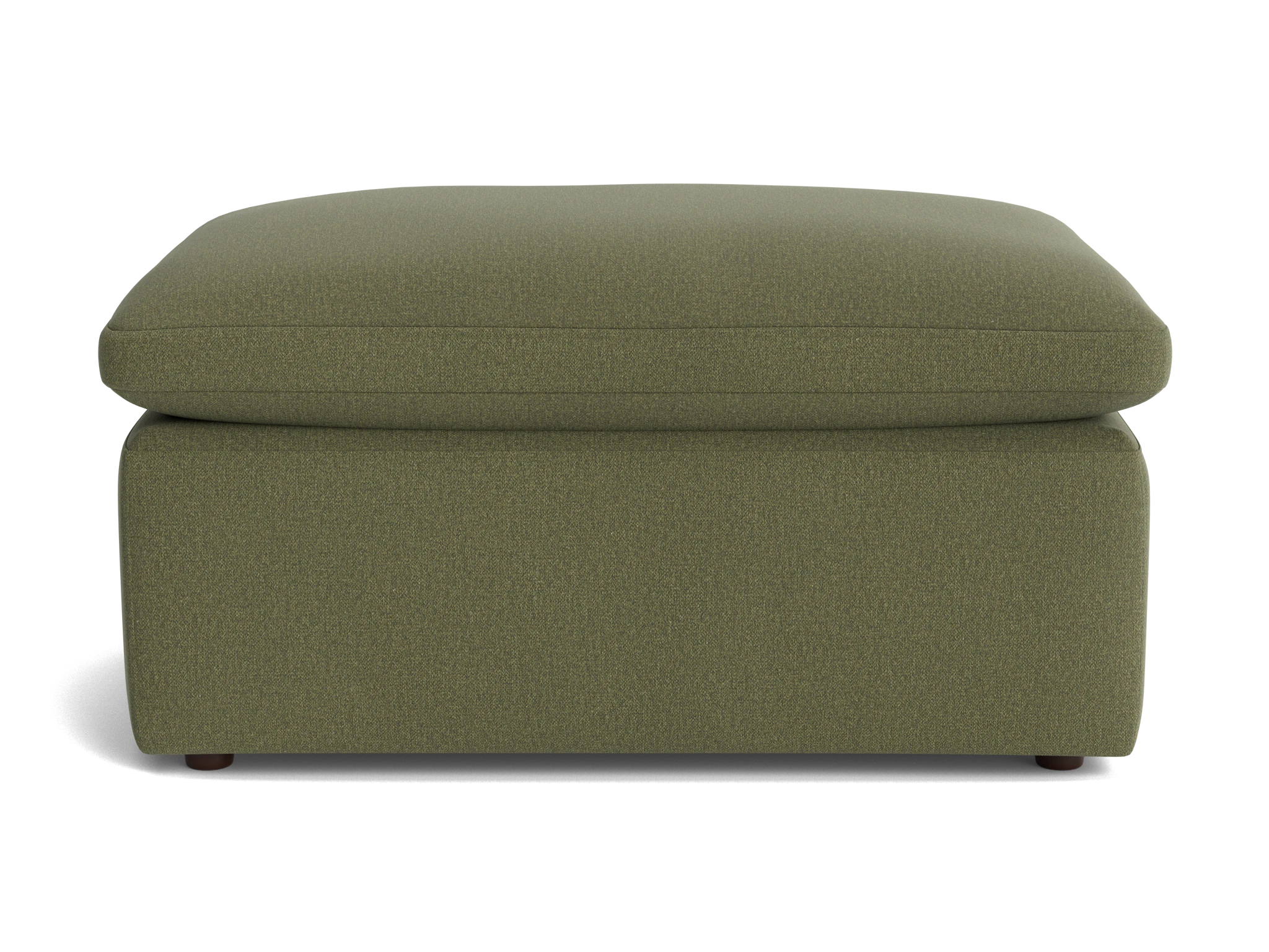 bryant half ottoman faithful olive