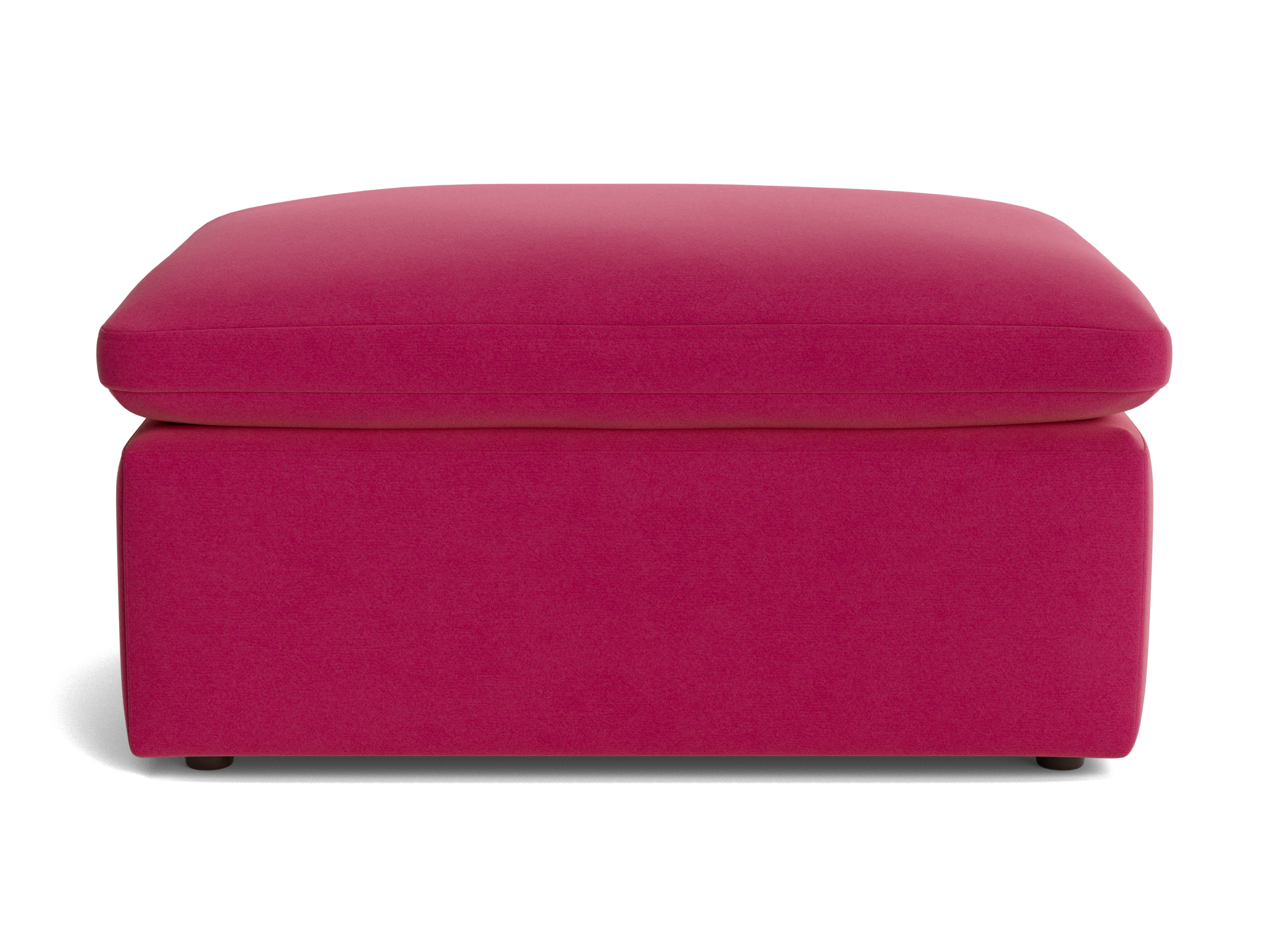 bryant half ottoman royale berry
