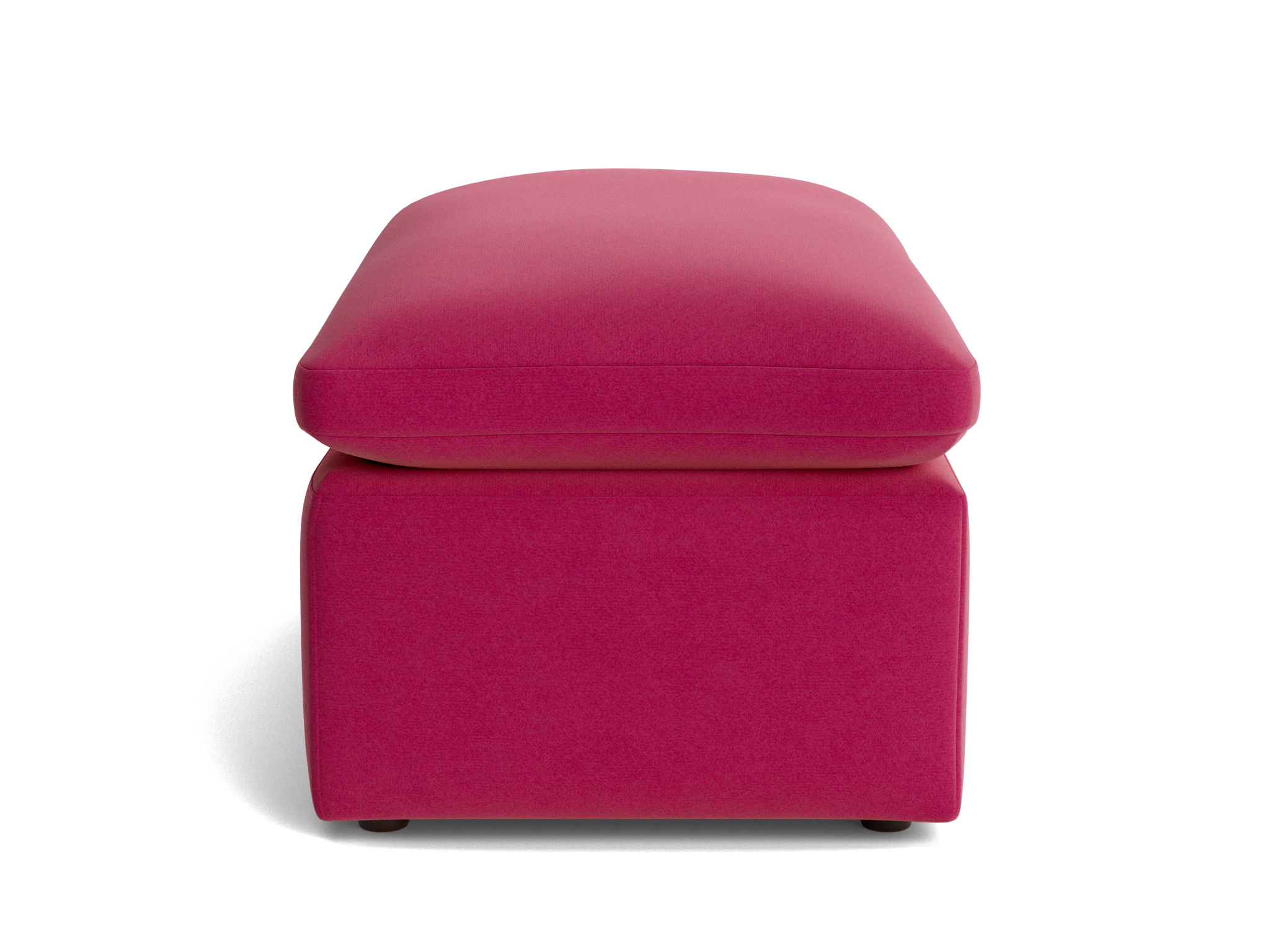 bryant half ottoman royale berry