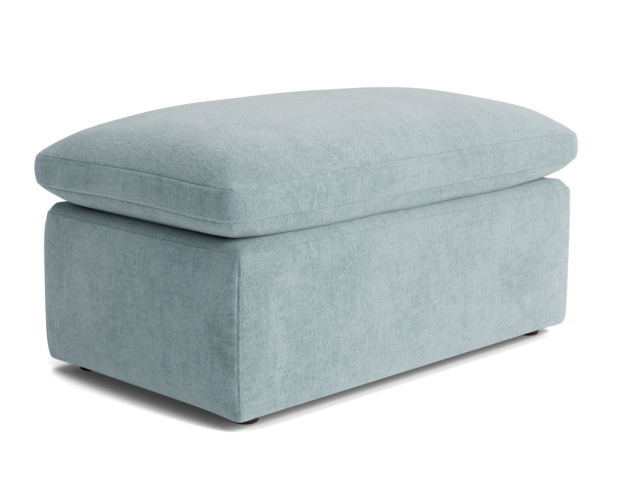 bryant half ottoman plush mist