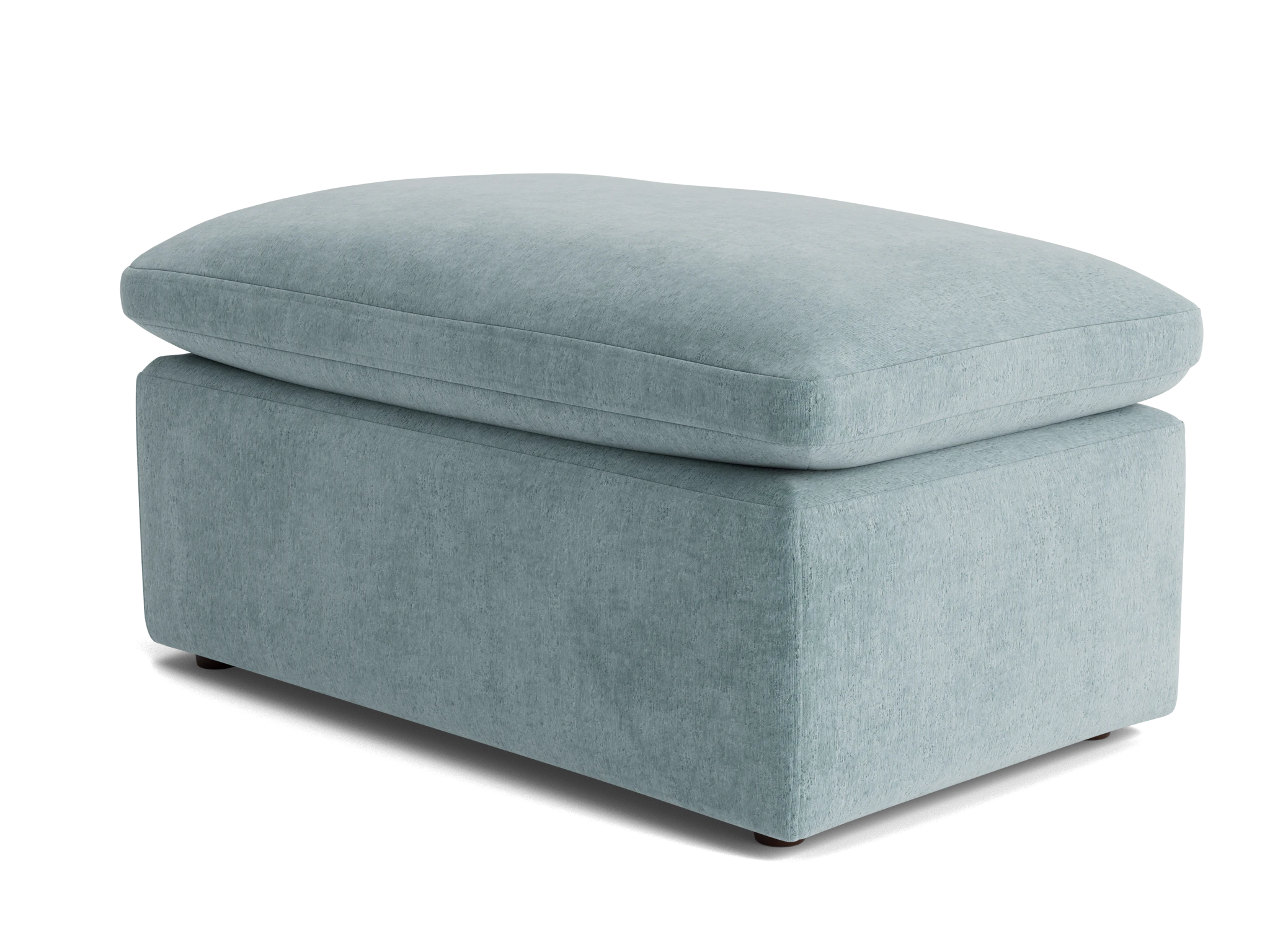 bryant half ottoman plush mist