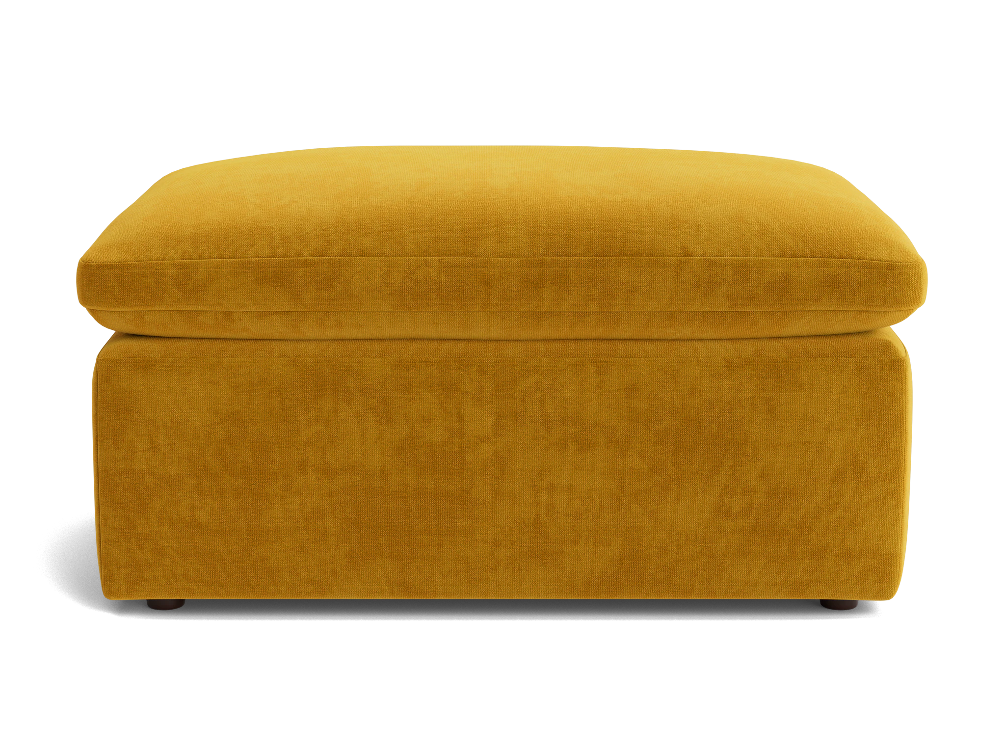 bryant half ottoman harper amber gold