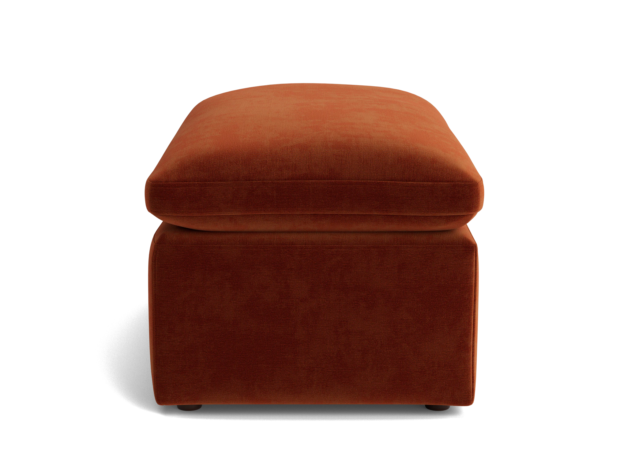 bryant half ottoman harper cinnamon