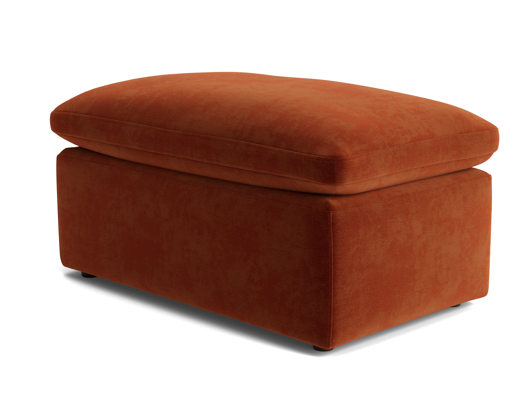 bryant half ottoman harper cinnamon