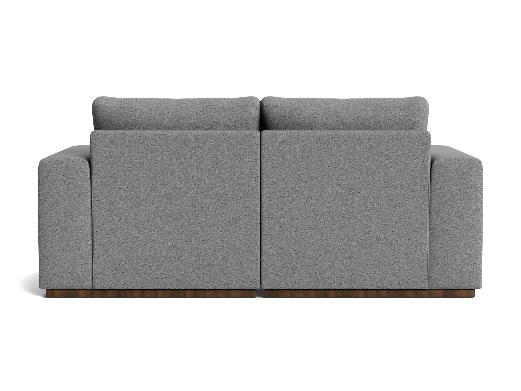 holt petite modular loveseat essence ash