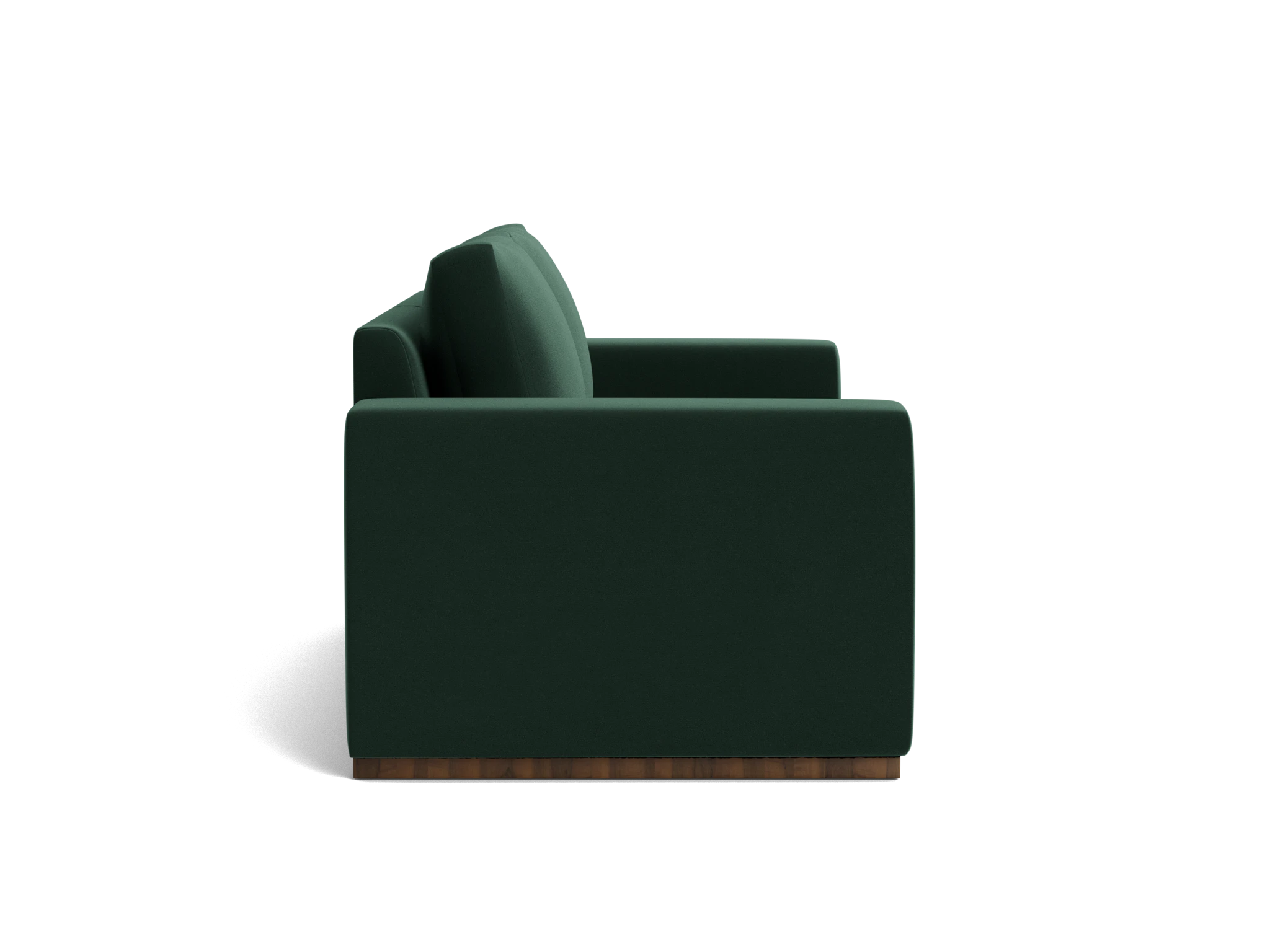 holt petite modular loveseat royale evergreen