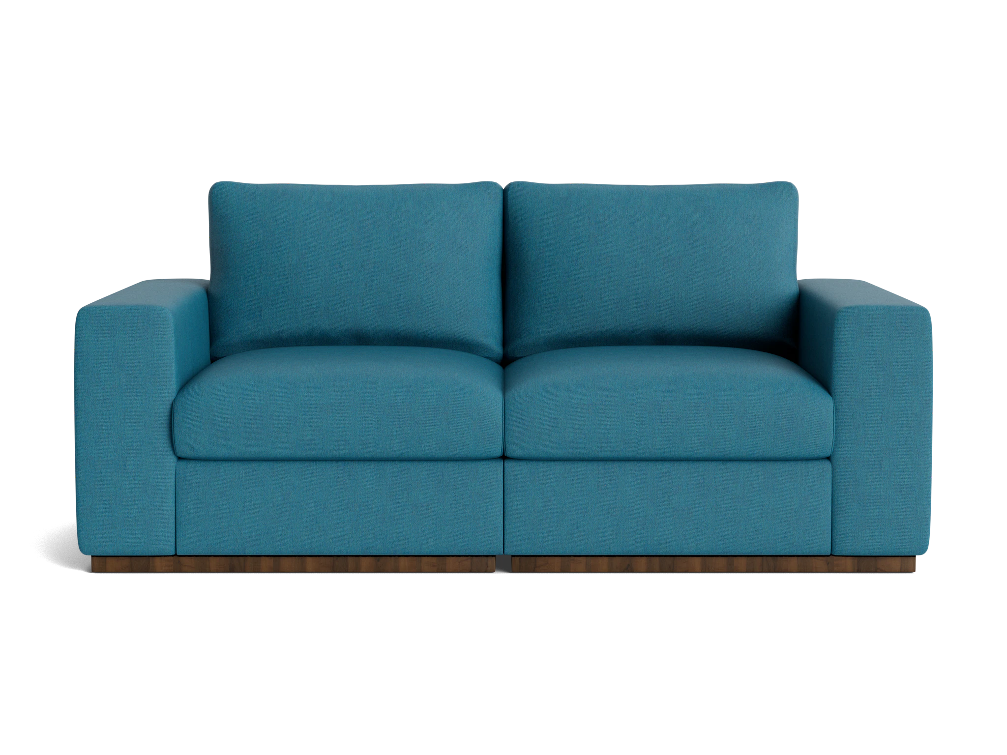 holt petite modular loveseat sunbrella premier lagoon