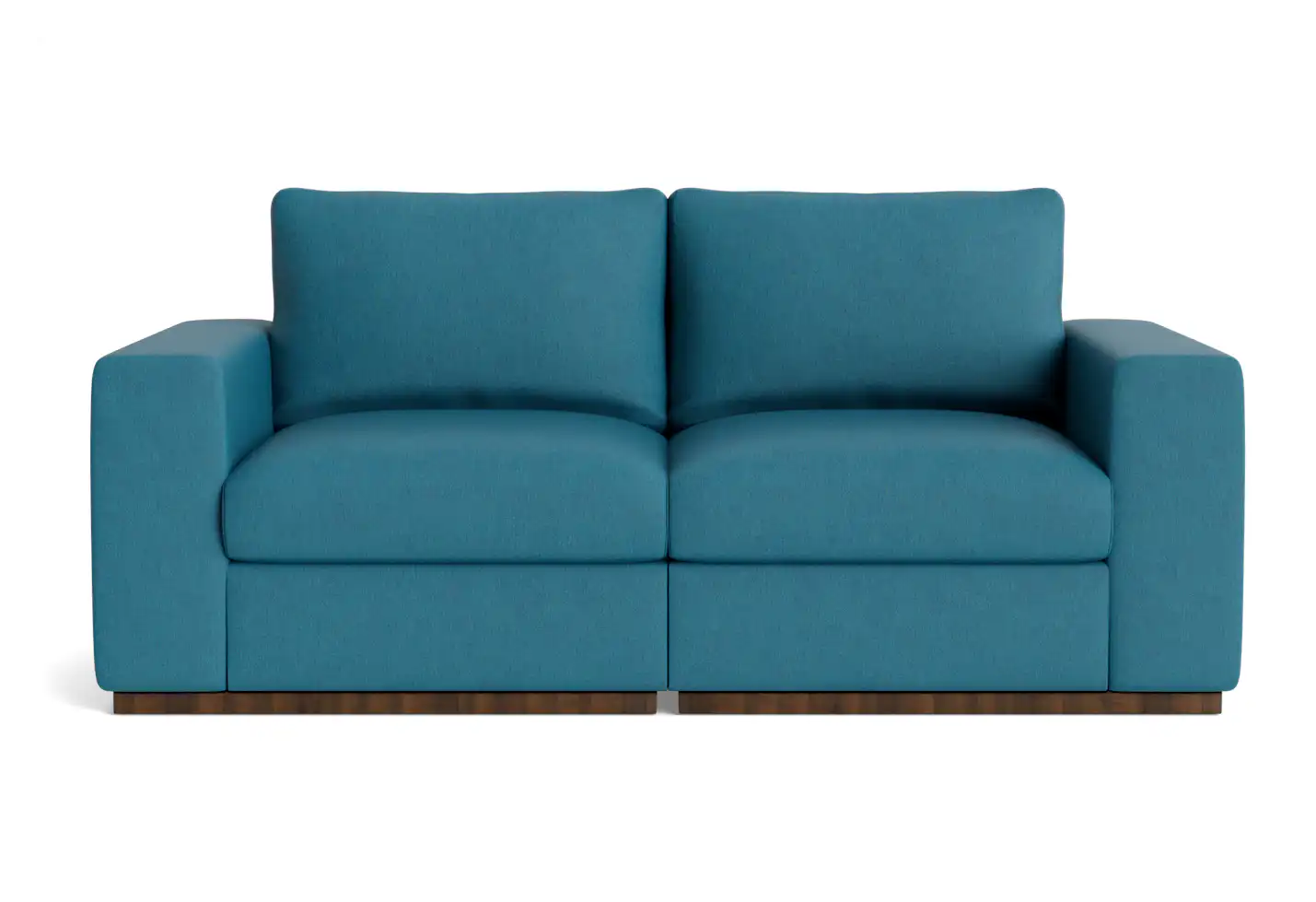 holt petite modular loveseat sunbrella premier lagoon