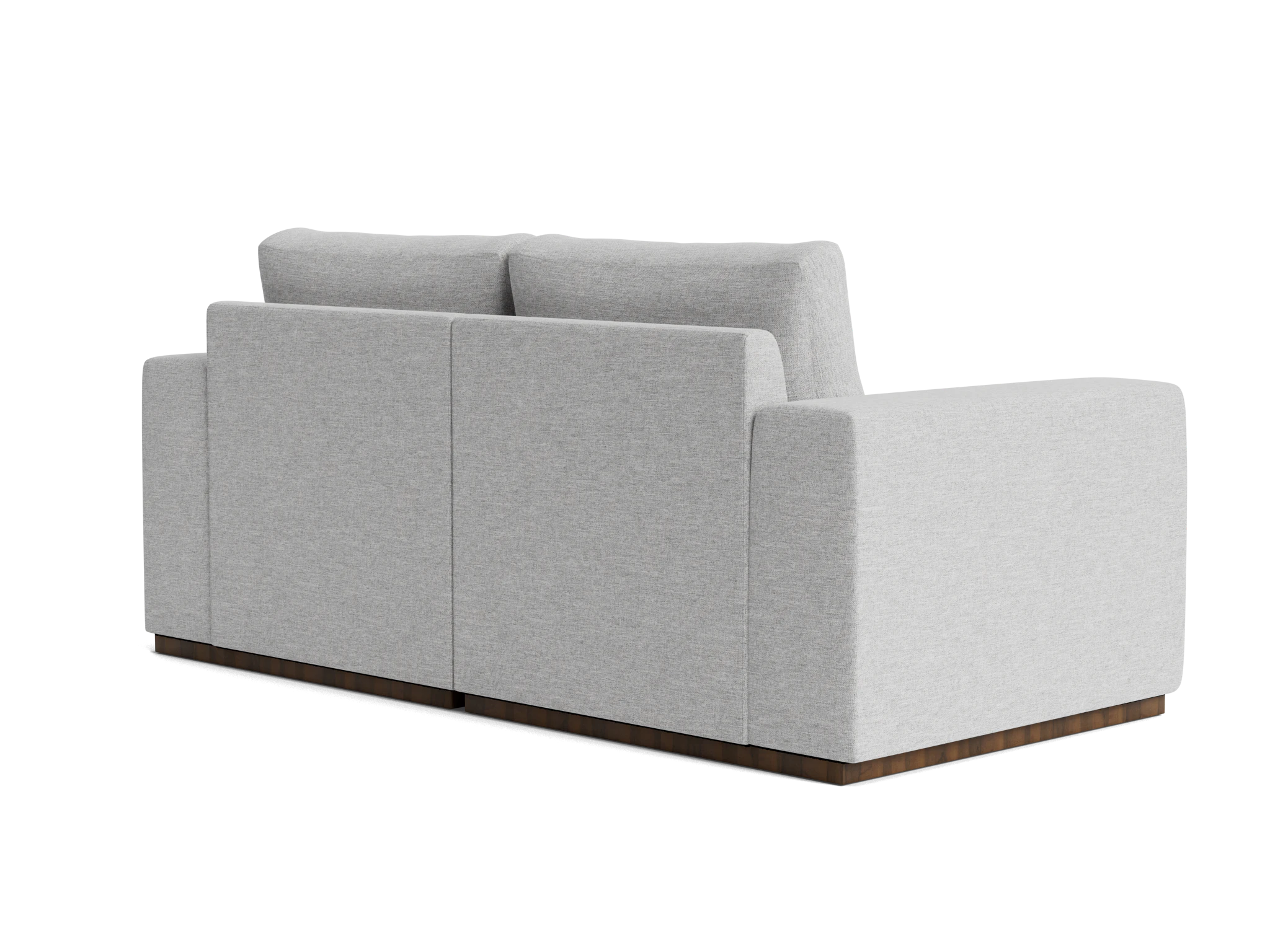 holt petite modular loveseat milo dove