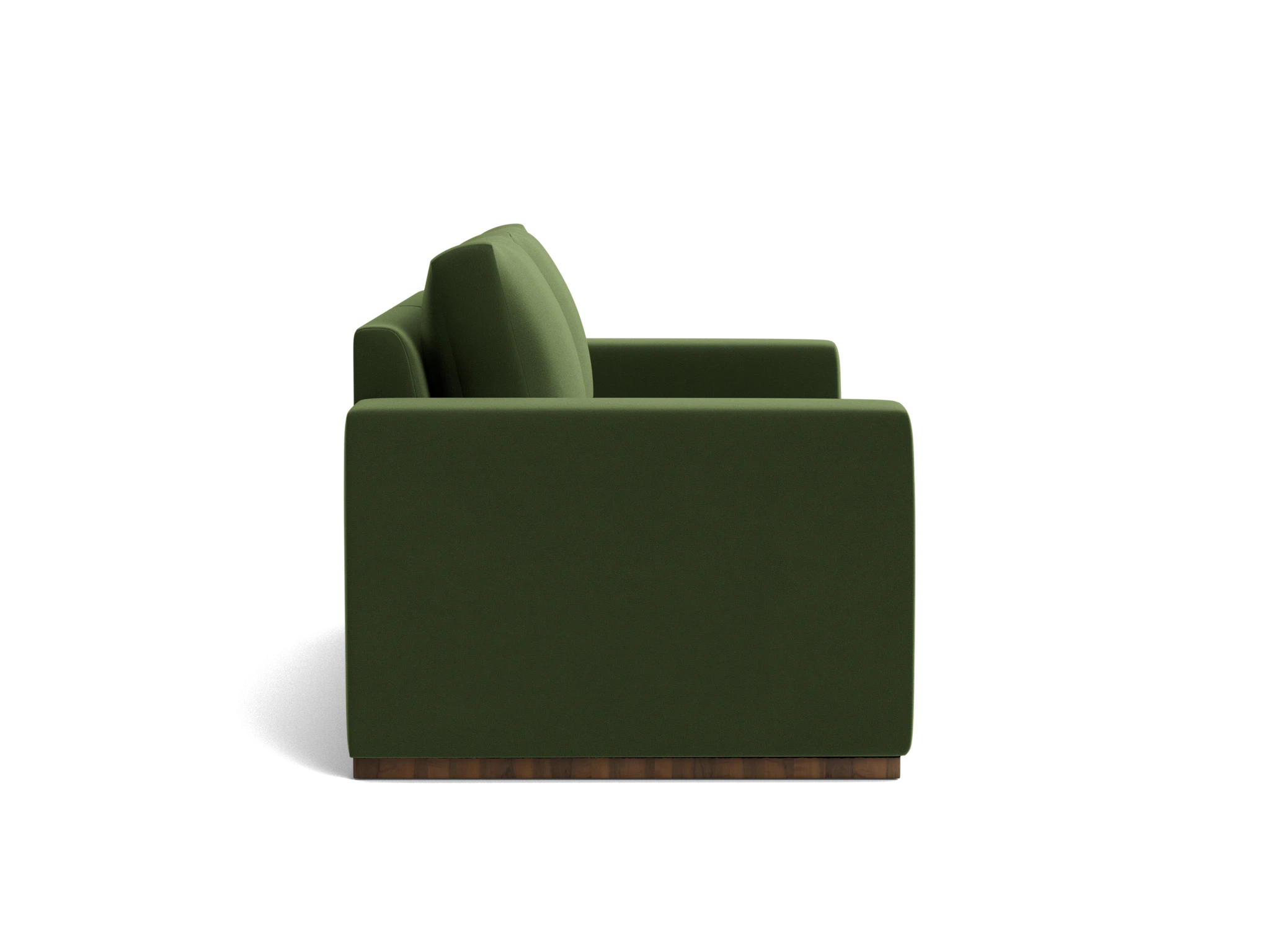 holt petite modular loveseat royale forest