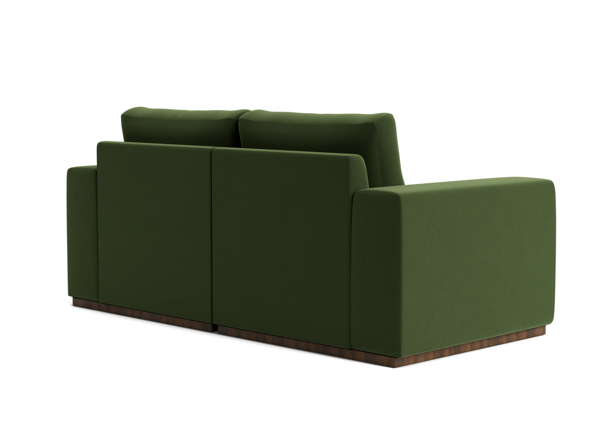holt petite modular loveseat royale forest