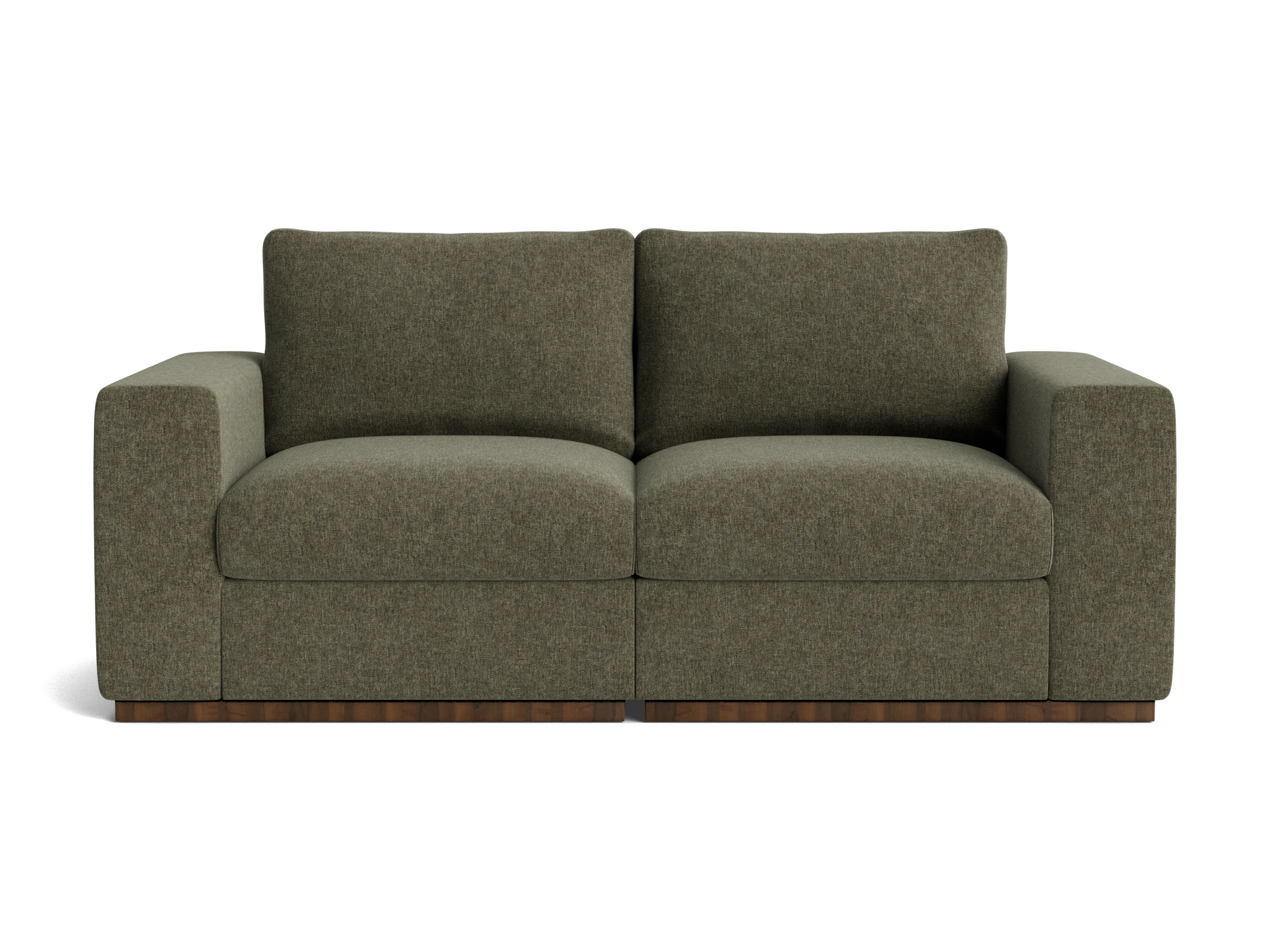 holt petite modular loveseat kenley spruce