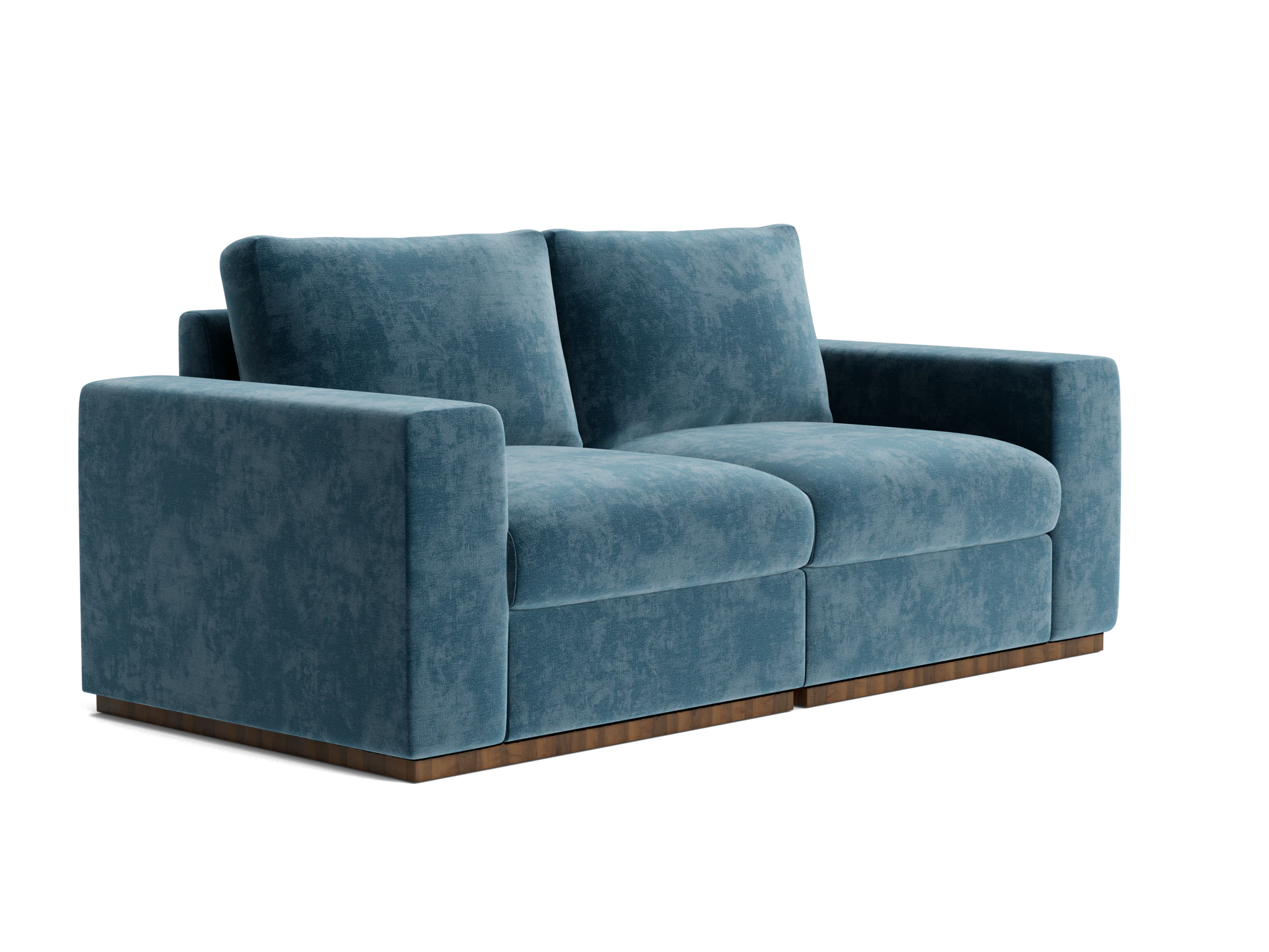 holt petite modular loveseat harper biscay bay
