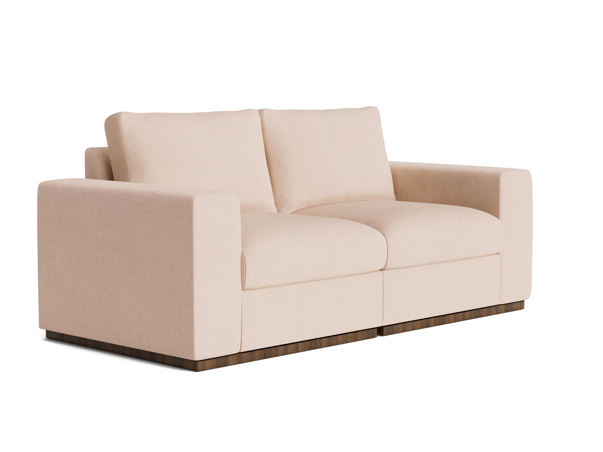 holt petite modular loveseat resource oat