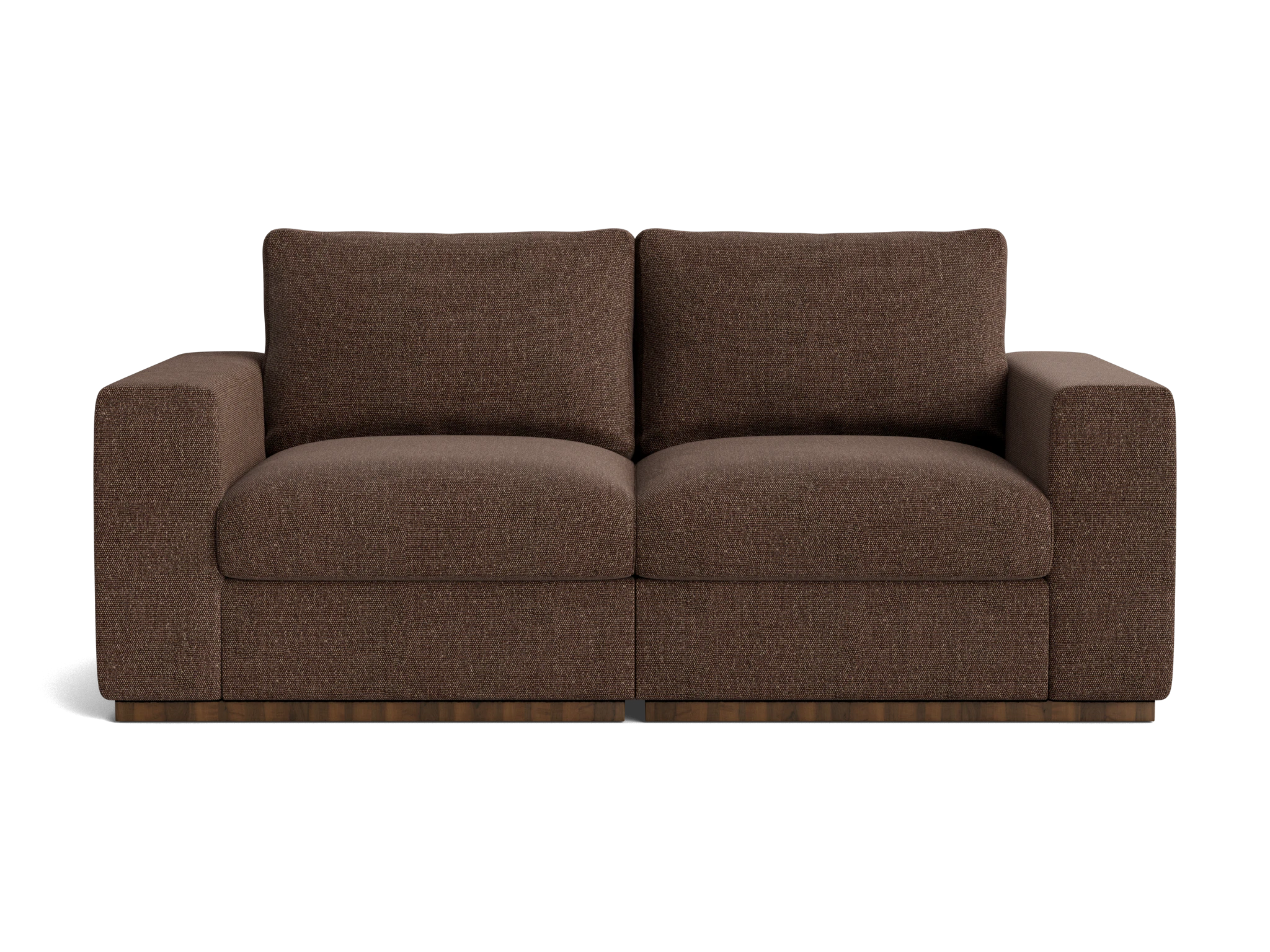 holt petite modular loveseat resource truffle