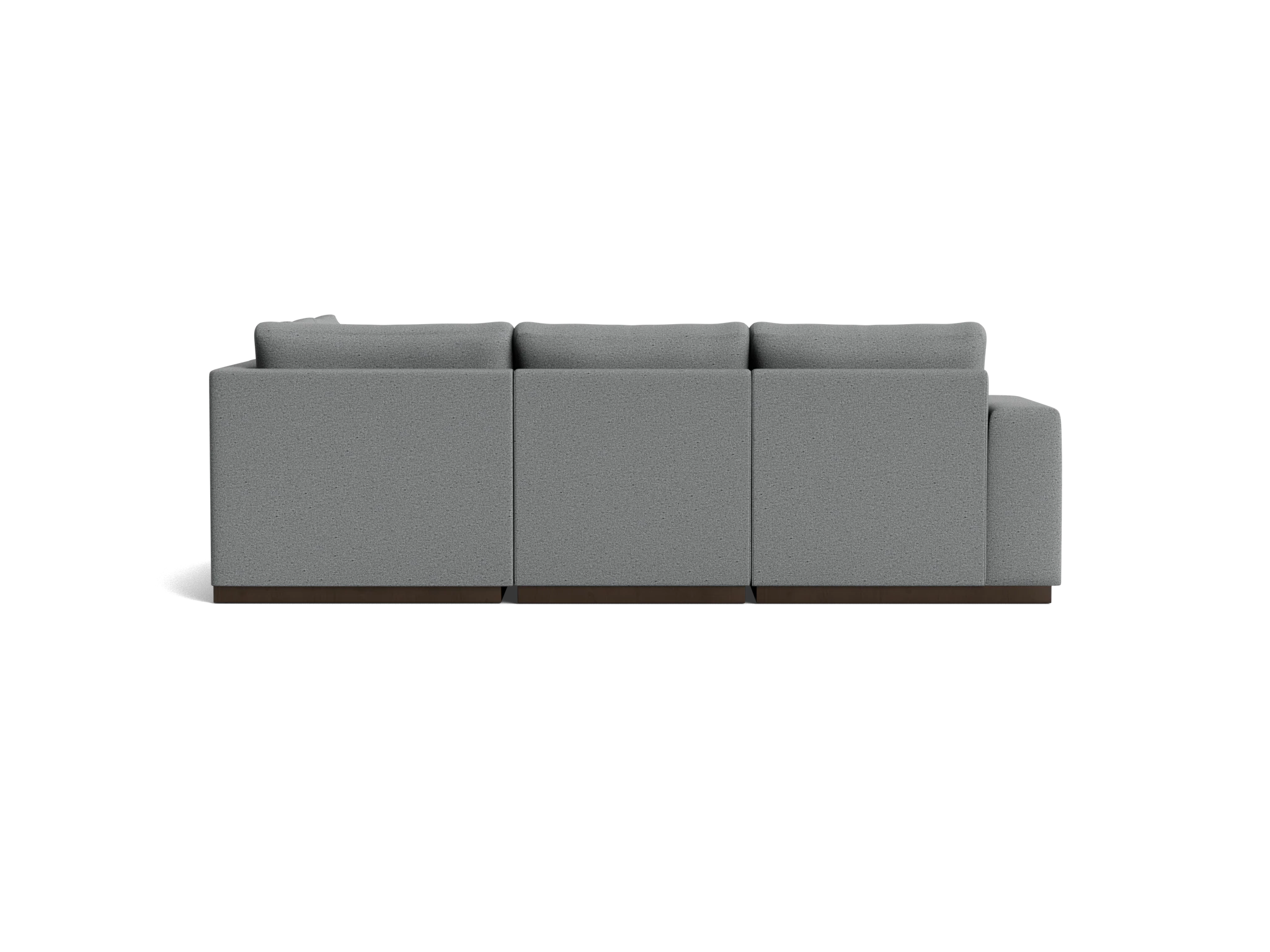 holt petite modular sectional essence ash