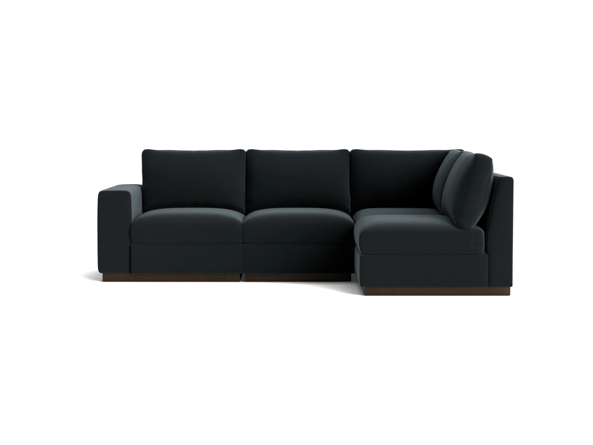 holt petite modular sectional royale gunmetal
