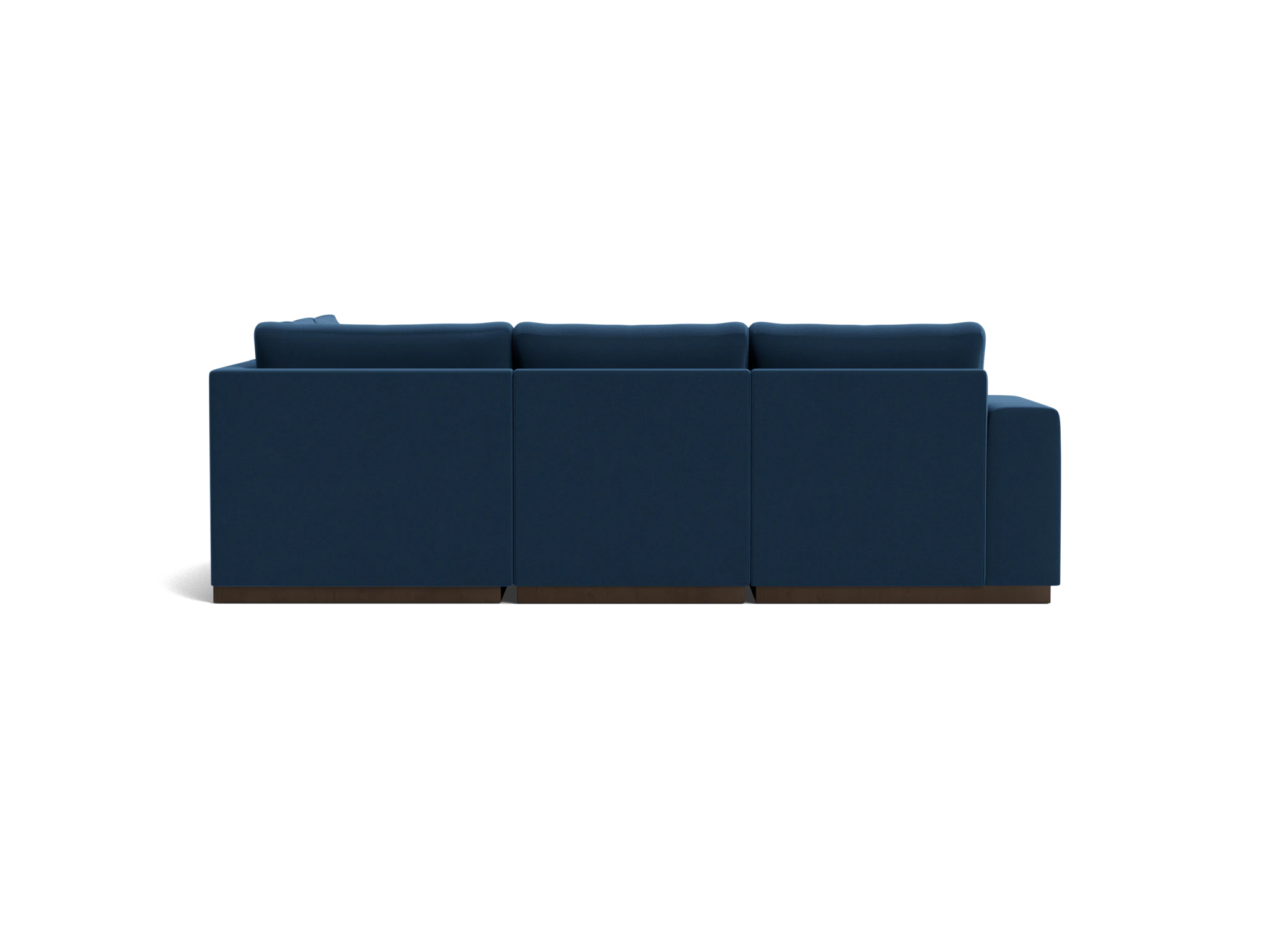 holt petite modular sectional royale cobalt