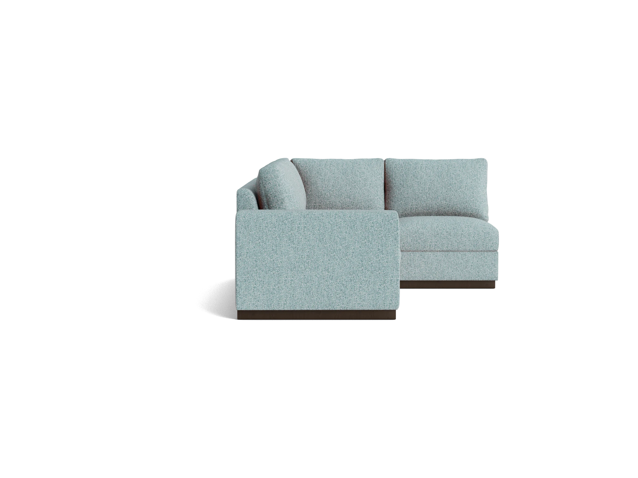 holt petite modular sectional bungalow slate