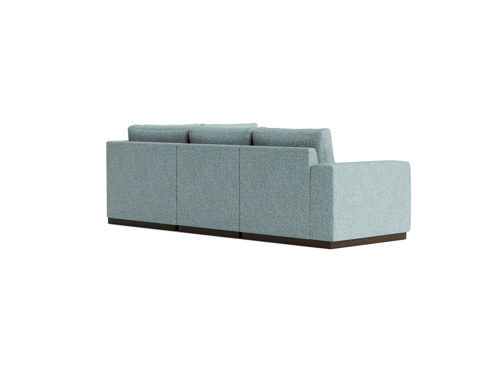 holt petite modular sectional bungalow slate