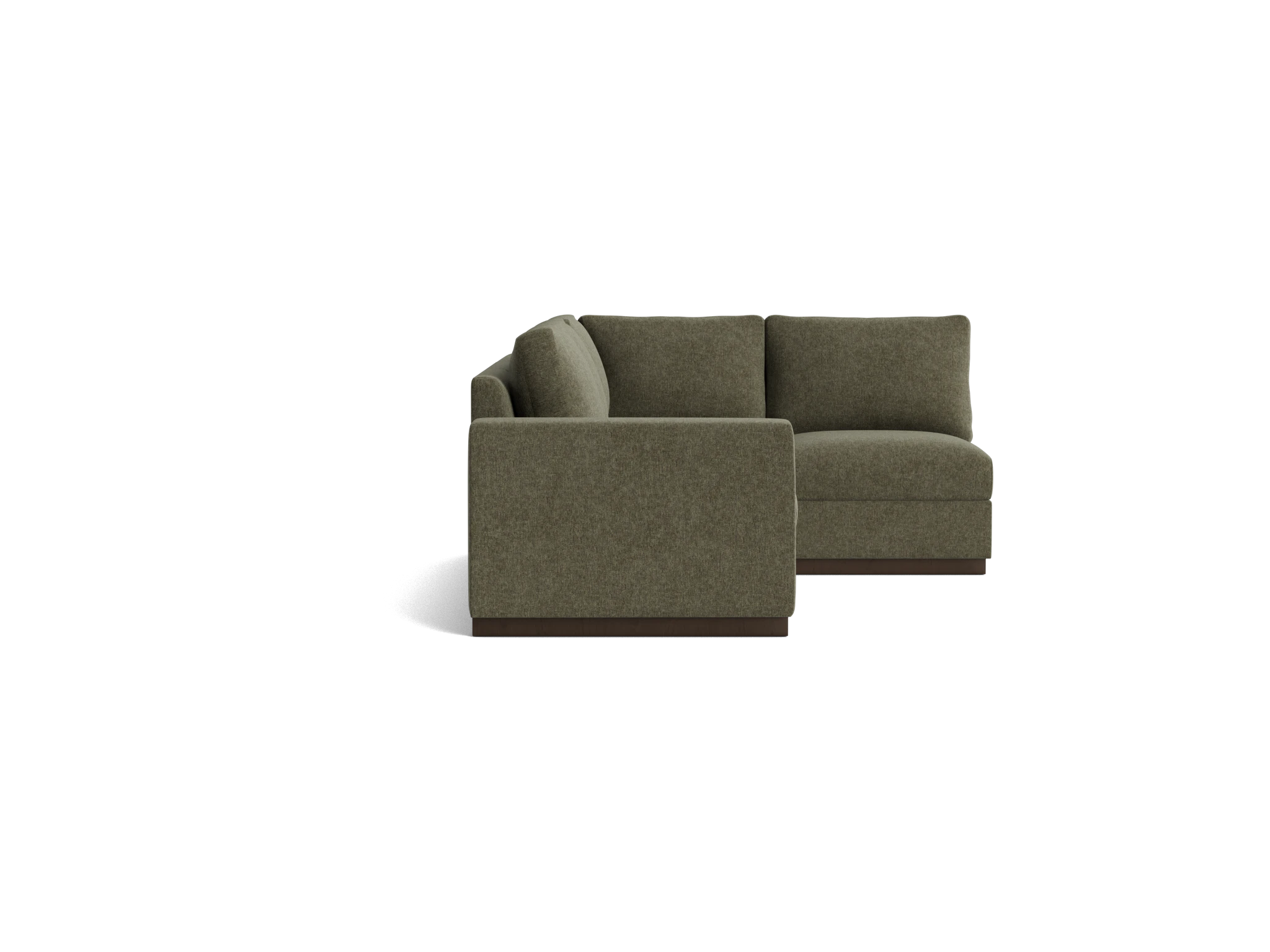holt petite modular sectional kenley spruce
