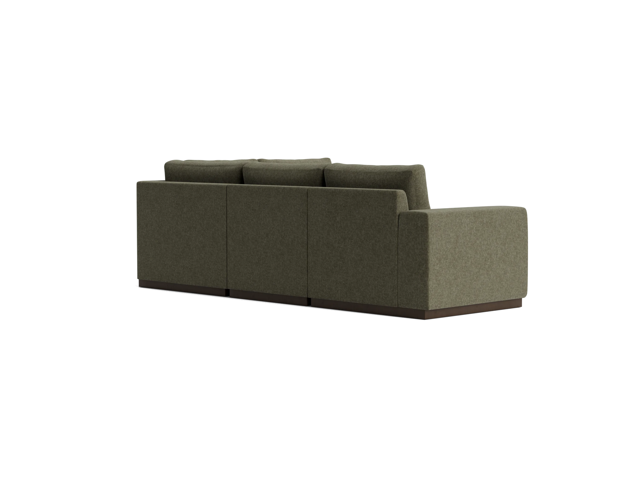 holt petite modular sectional kenley spruce