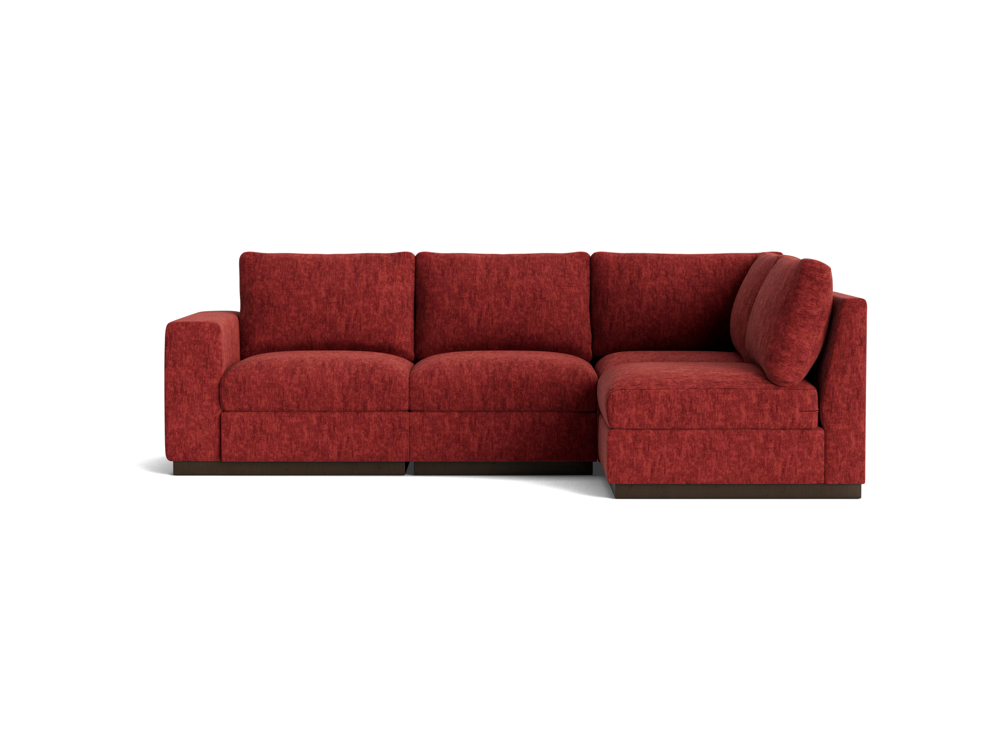 holt petite modular sectional crave berry hibiscus