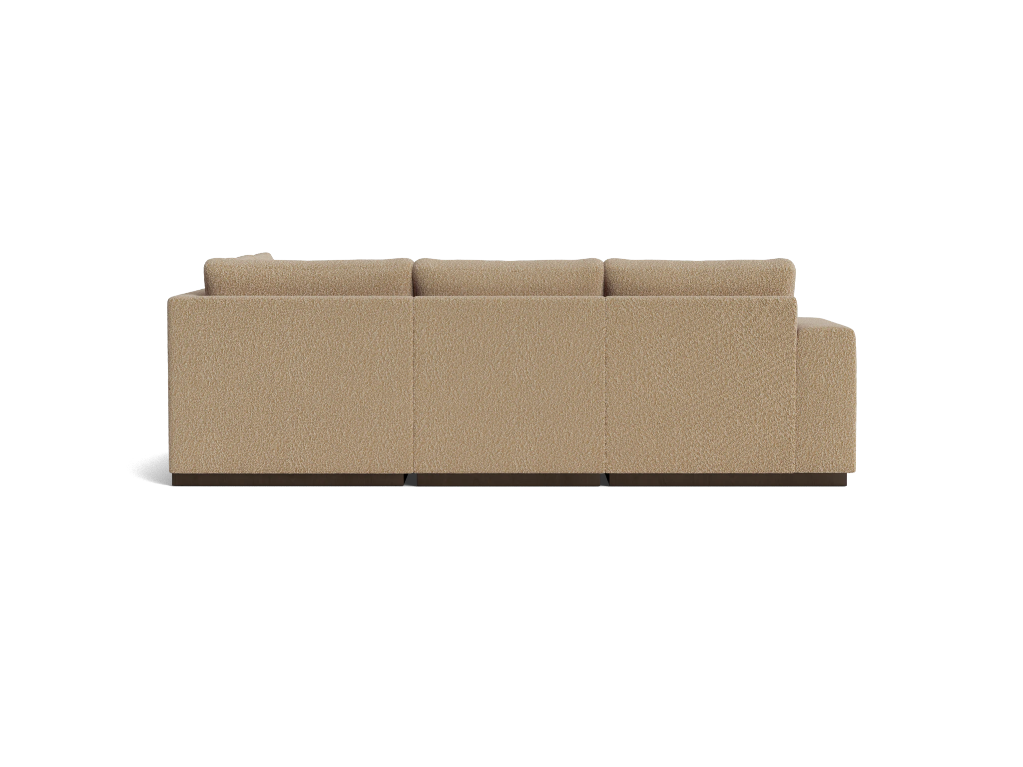 holt petite modular sectional bubbly cream soda
