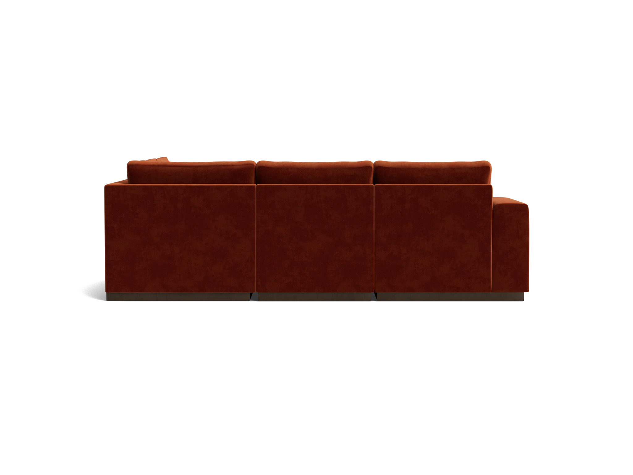 holt petite modular sectional harper cinnamon