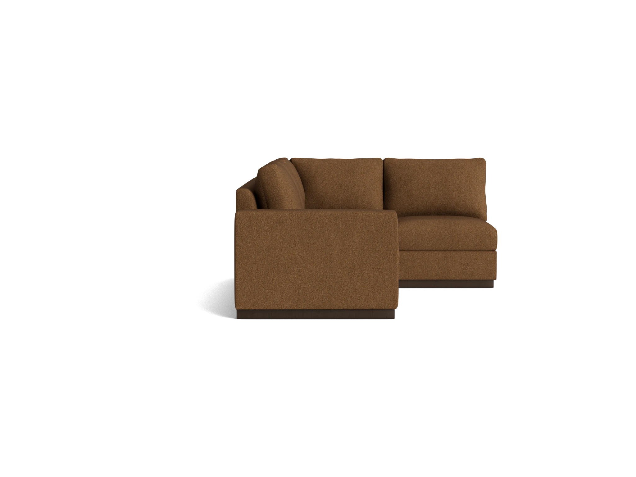 holt petite modular sectional faithful mocha