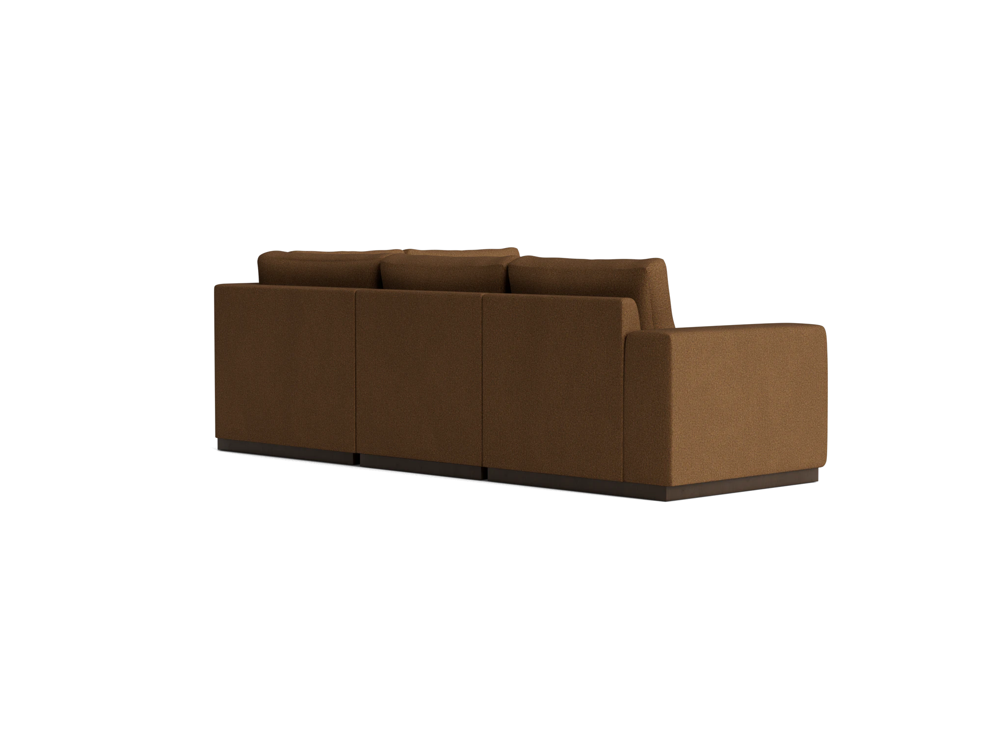 holt petite modular sectional faithful mocha