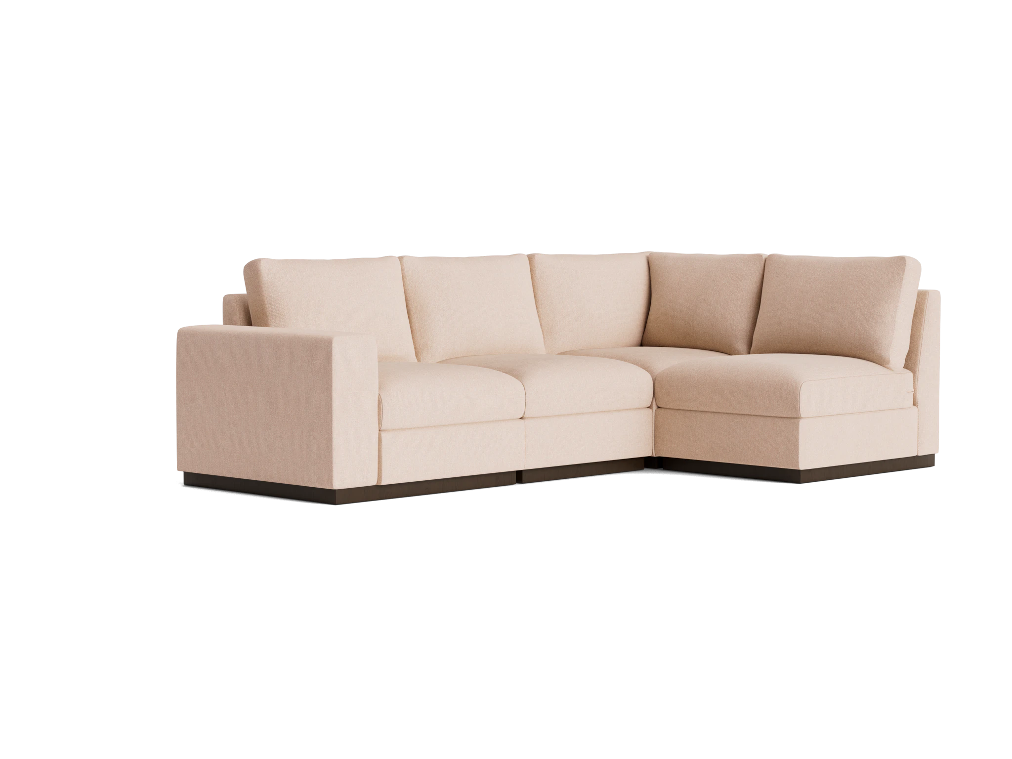 holt petite modular sectional resource oat