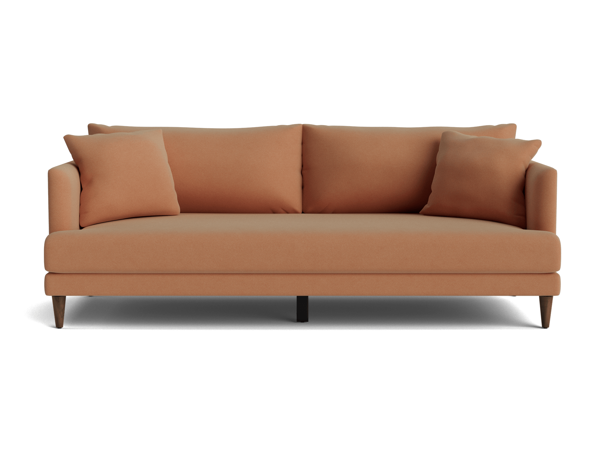 lewis slipcovered sofa royale pantone mocha mousse