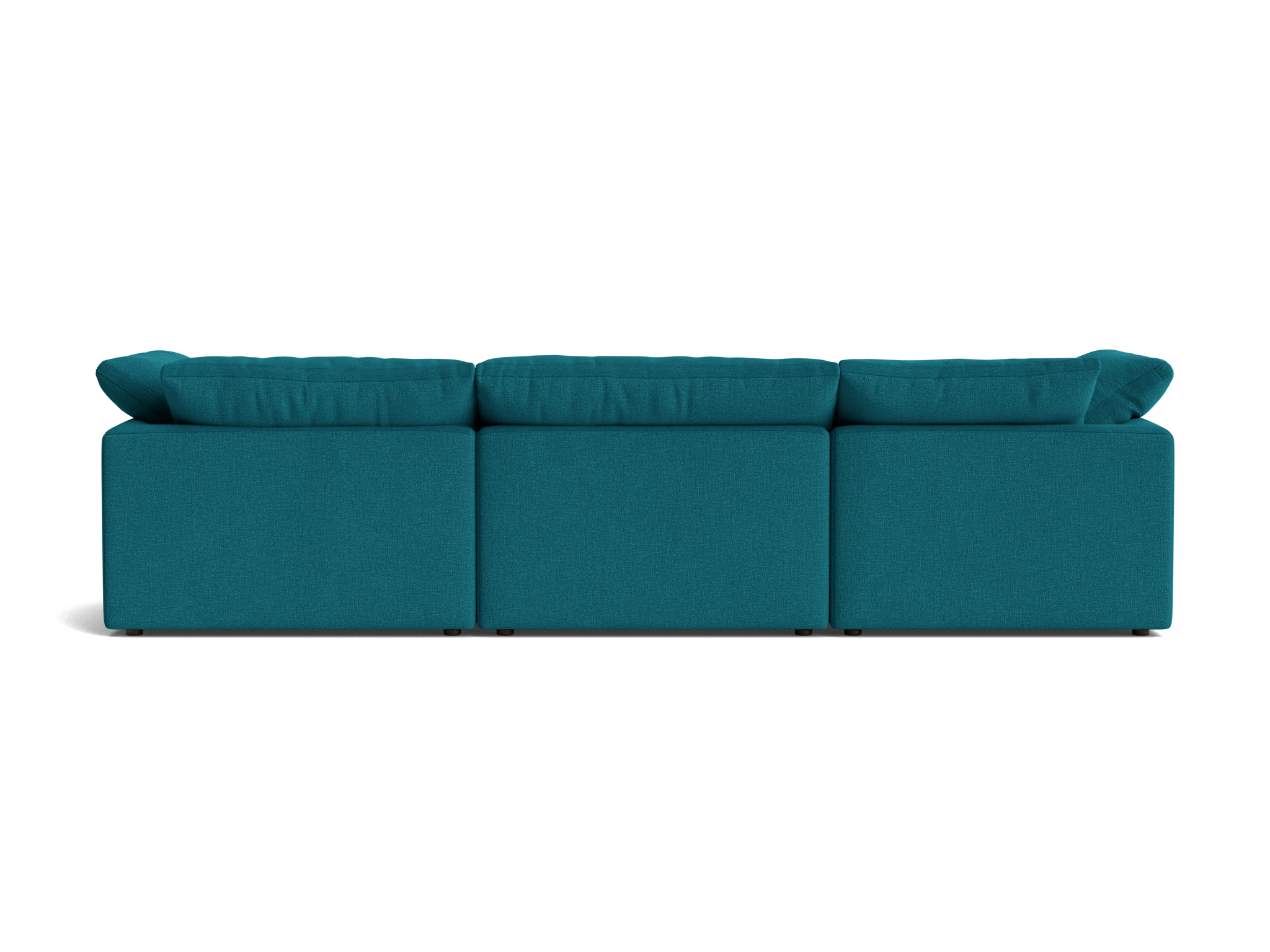 bryant modular double chaise sectional key largo zenith teal