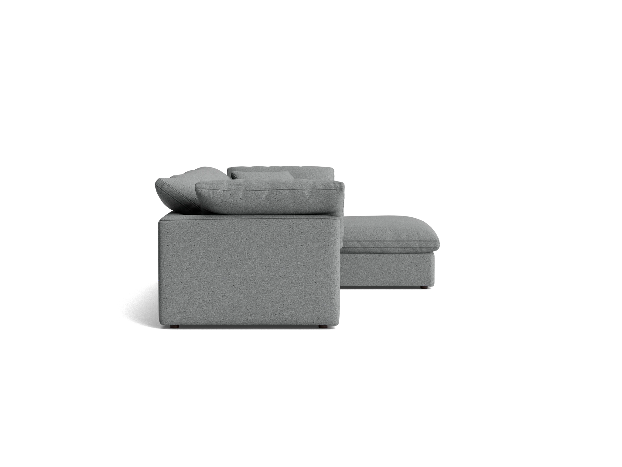 bryant modular double chaise sectional essence ash