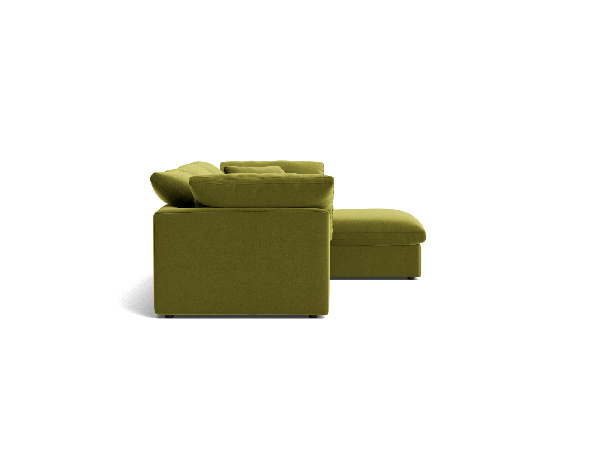 bryant modular double chaise sectional royale apple