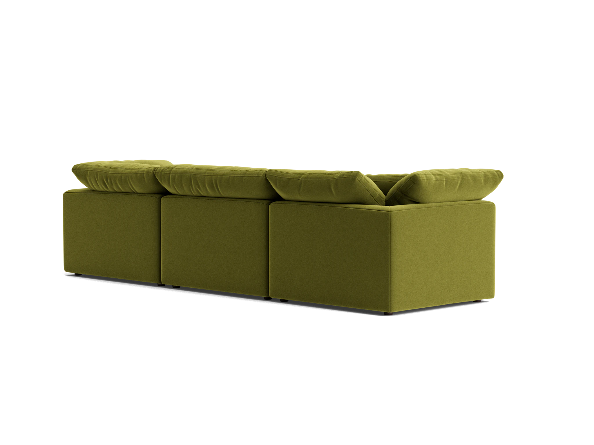 bryant modular double chaise sectional royale apple