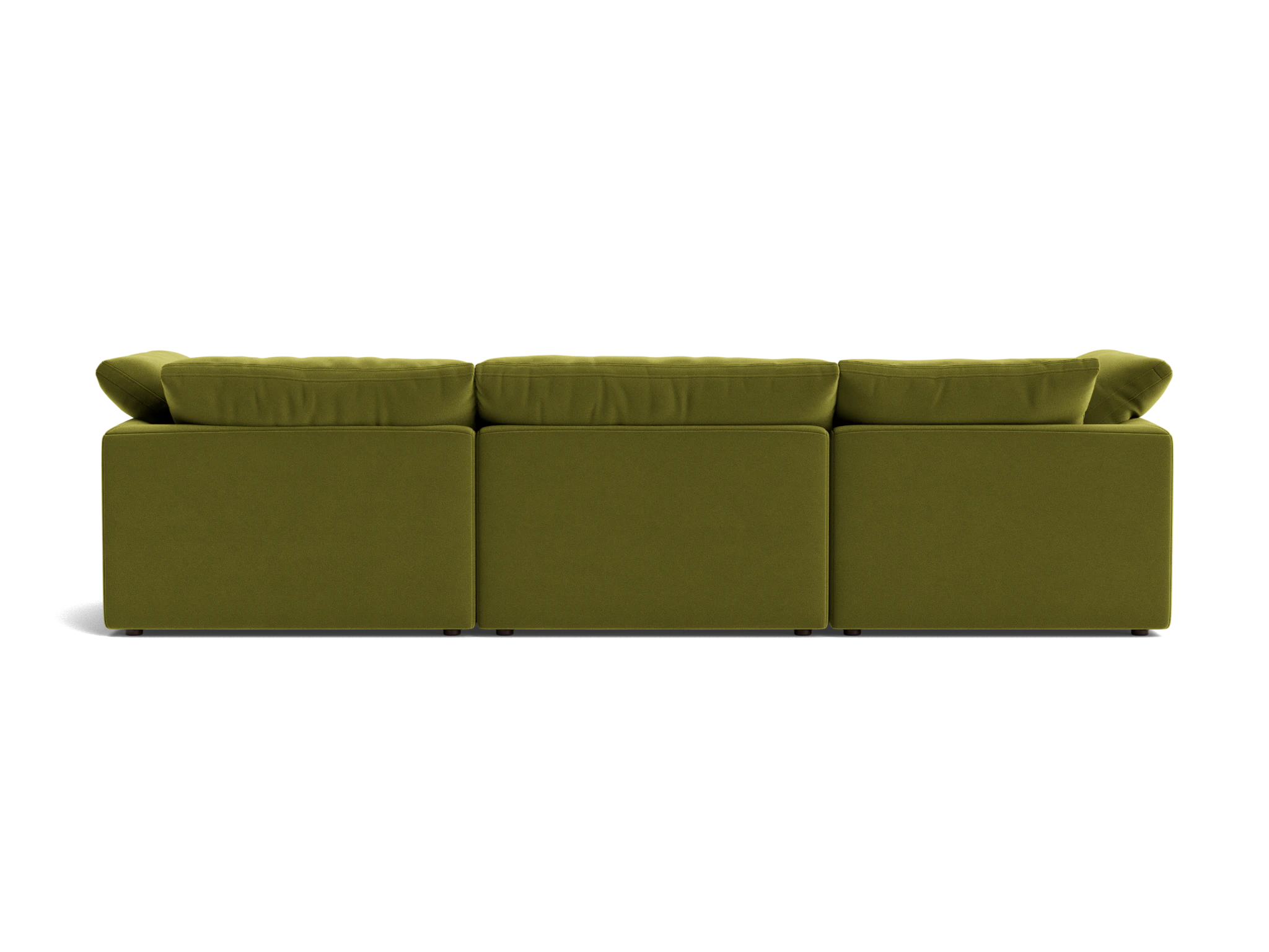 bryant modular double chaise sectional royale apple