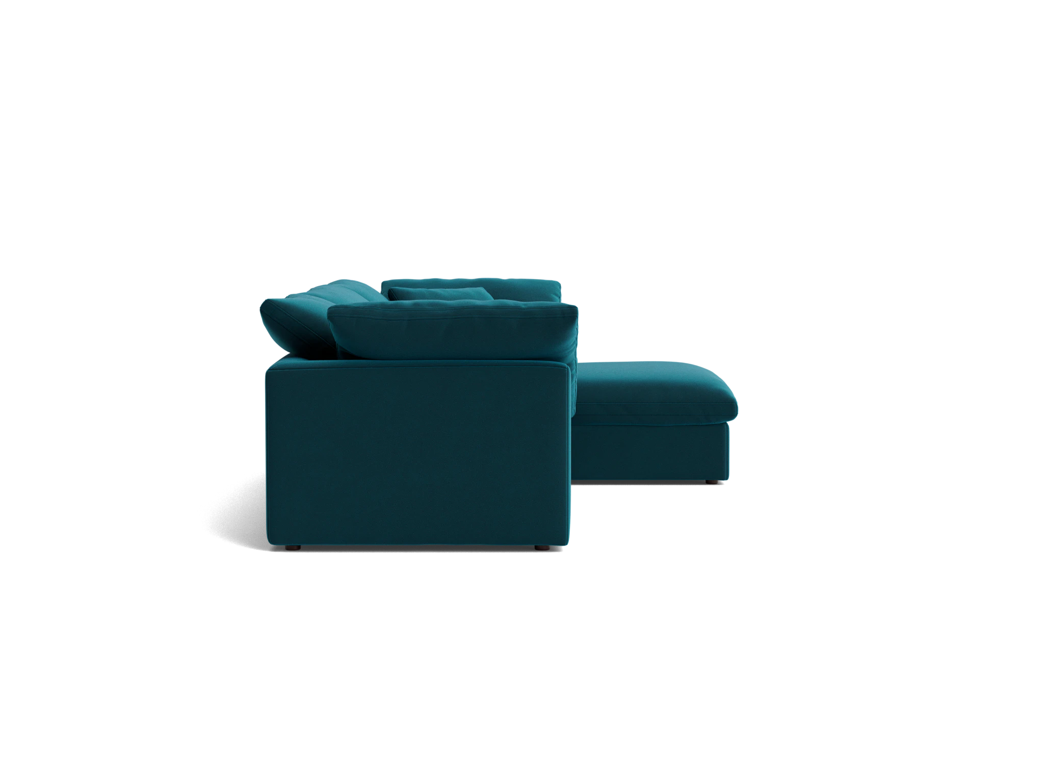 bryant modular double chaise sectional royale peacock