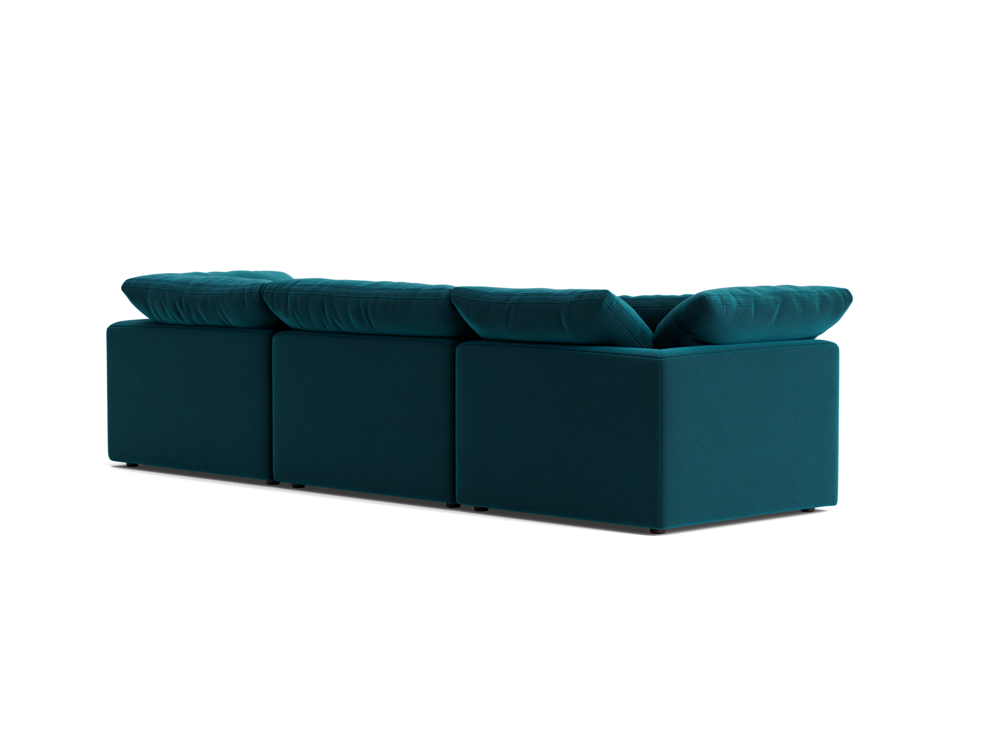 bryant modular double chaise sectional royale peacock