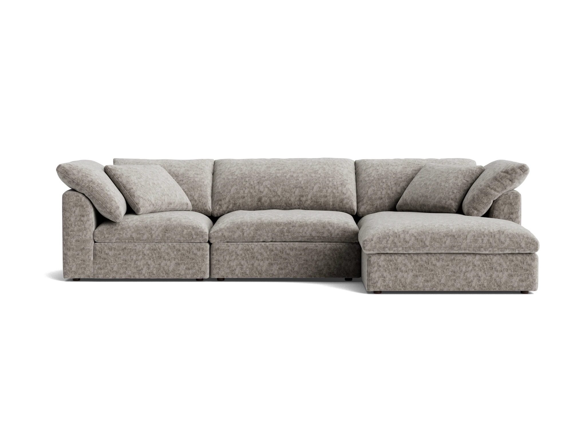 bryant modular double chaise sectional prime stone