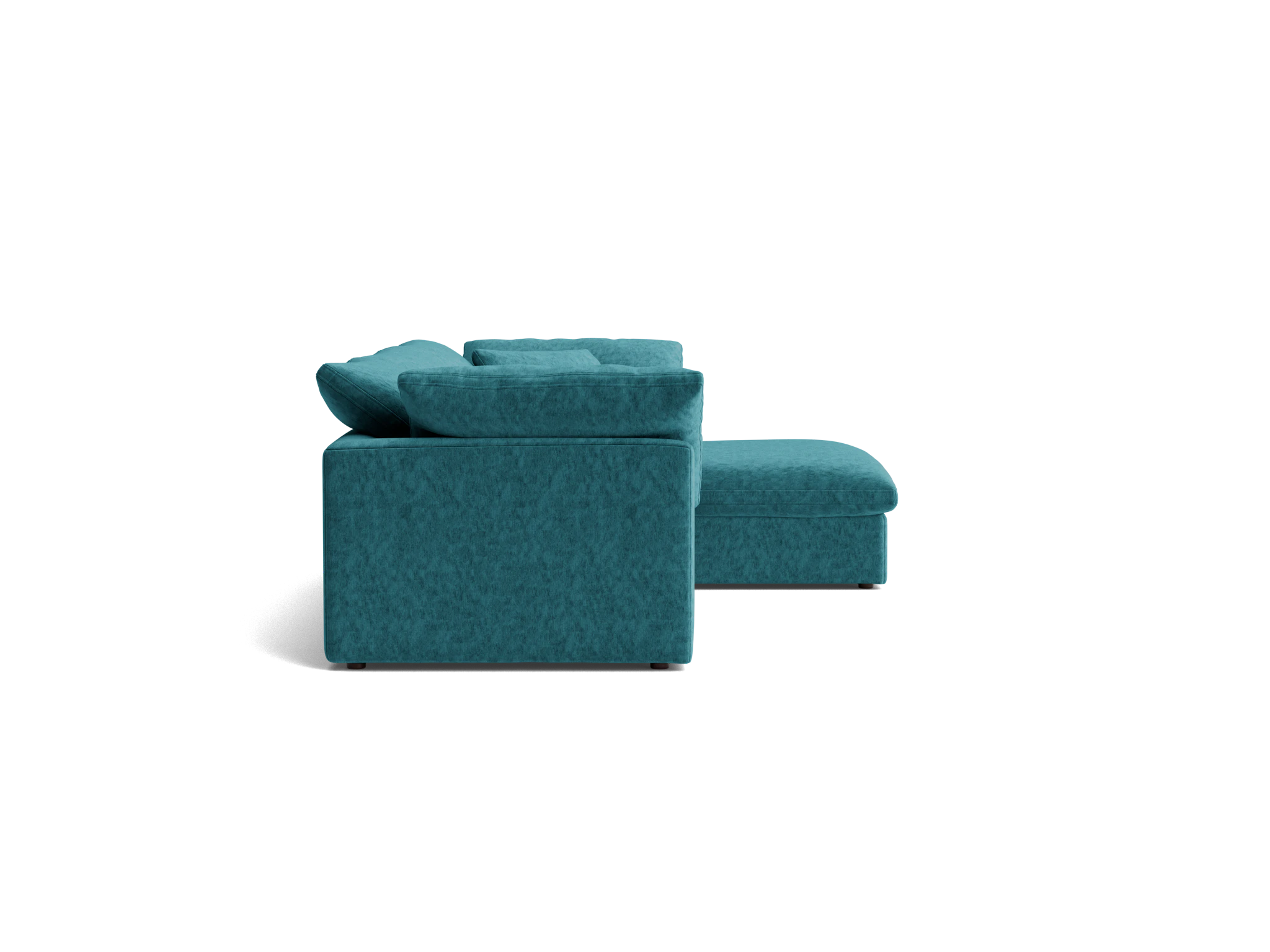 bryant modular double chaise sectional prime peacock