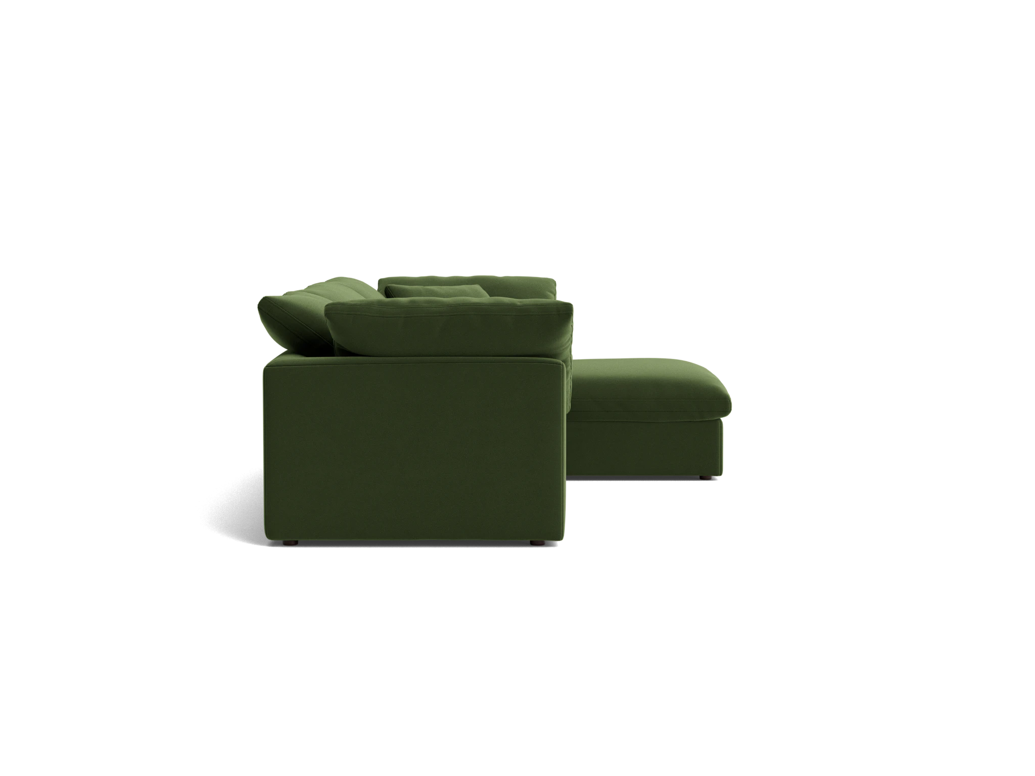 bryant modular double chaise sectional royale forest