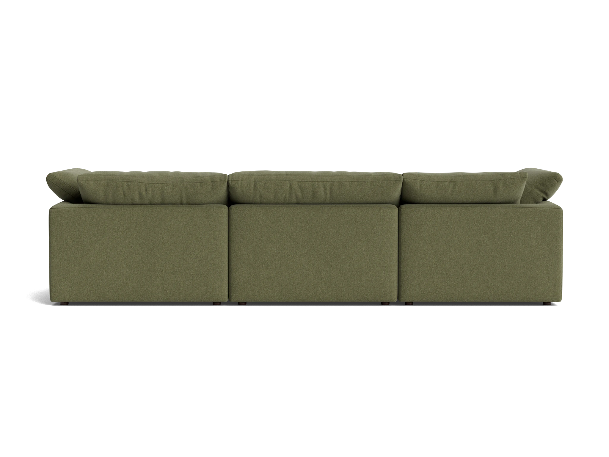 bryant modular double chaise sectional faithful olive