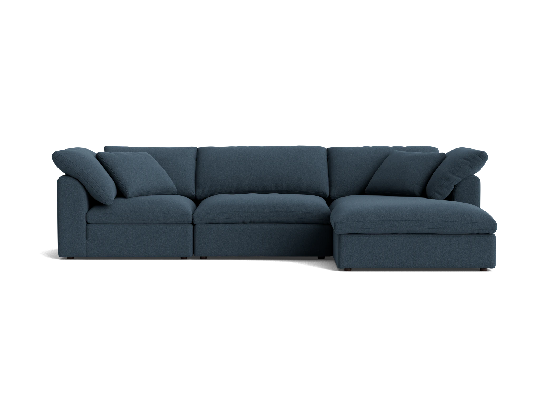 bryant modular double chaise sectional faithful indigo